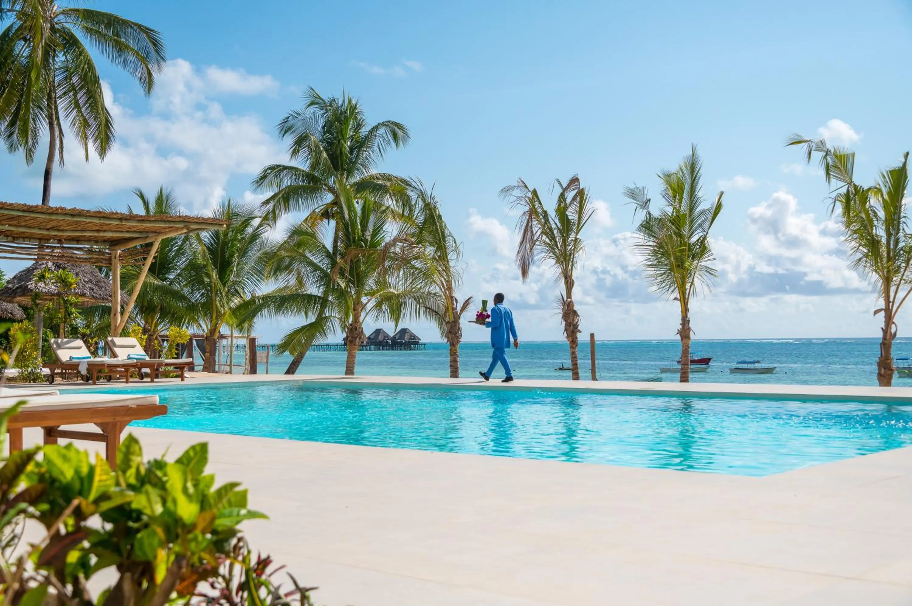 Pool view in Ocean Boutique Hotel - Adults only