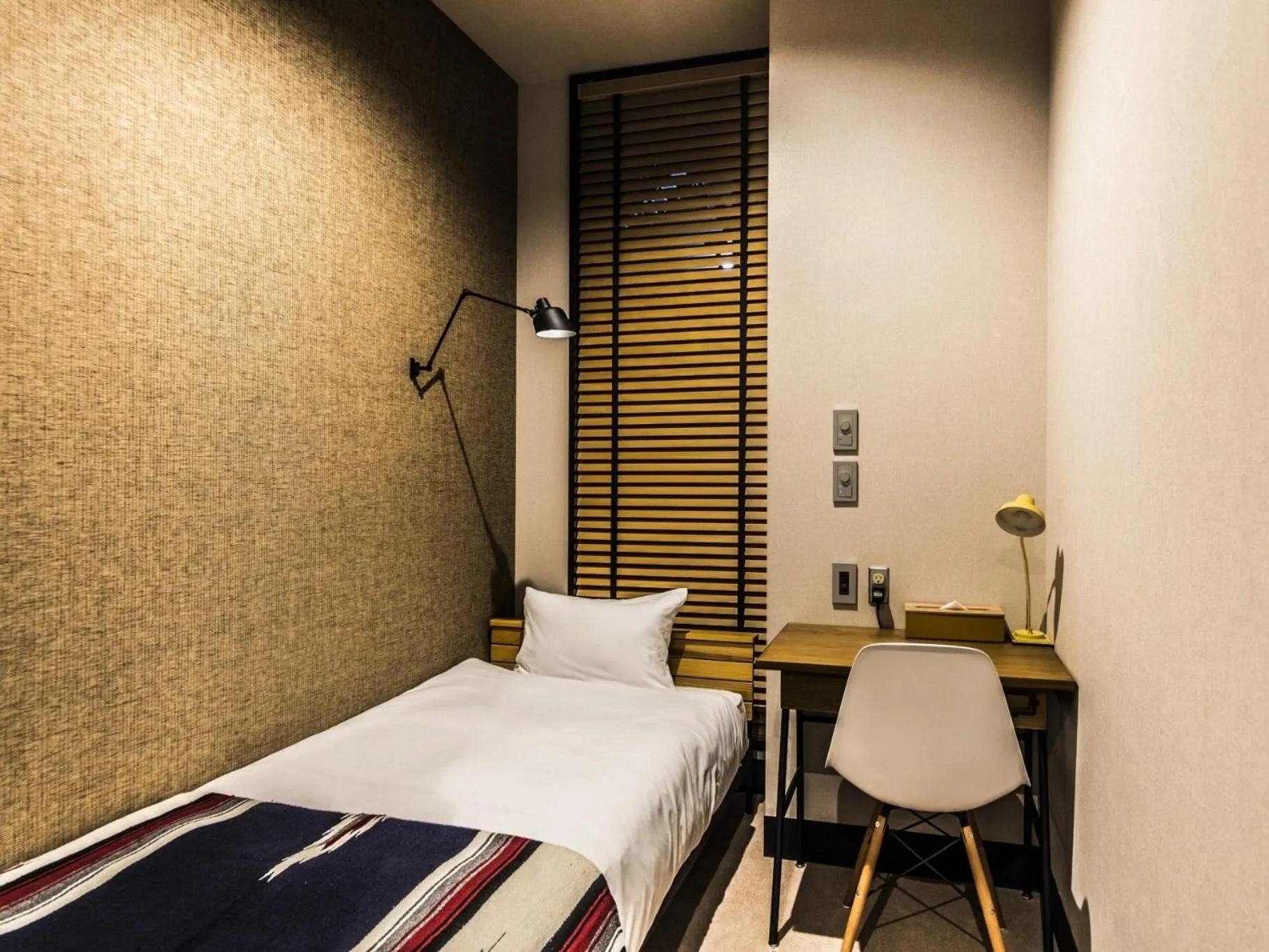 Photo of the whole room, Bed in H HOTEL