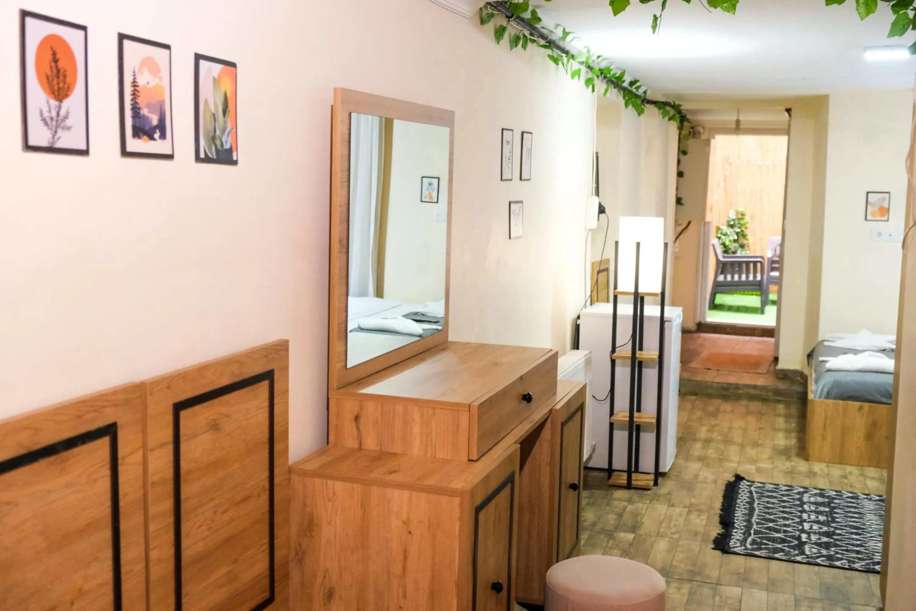 Bed in Taksim Nikea Suites 80