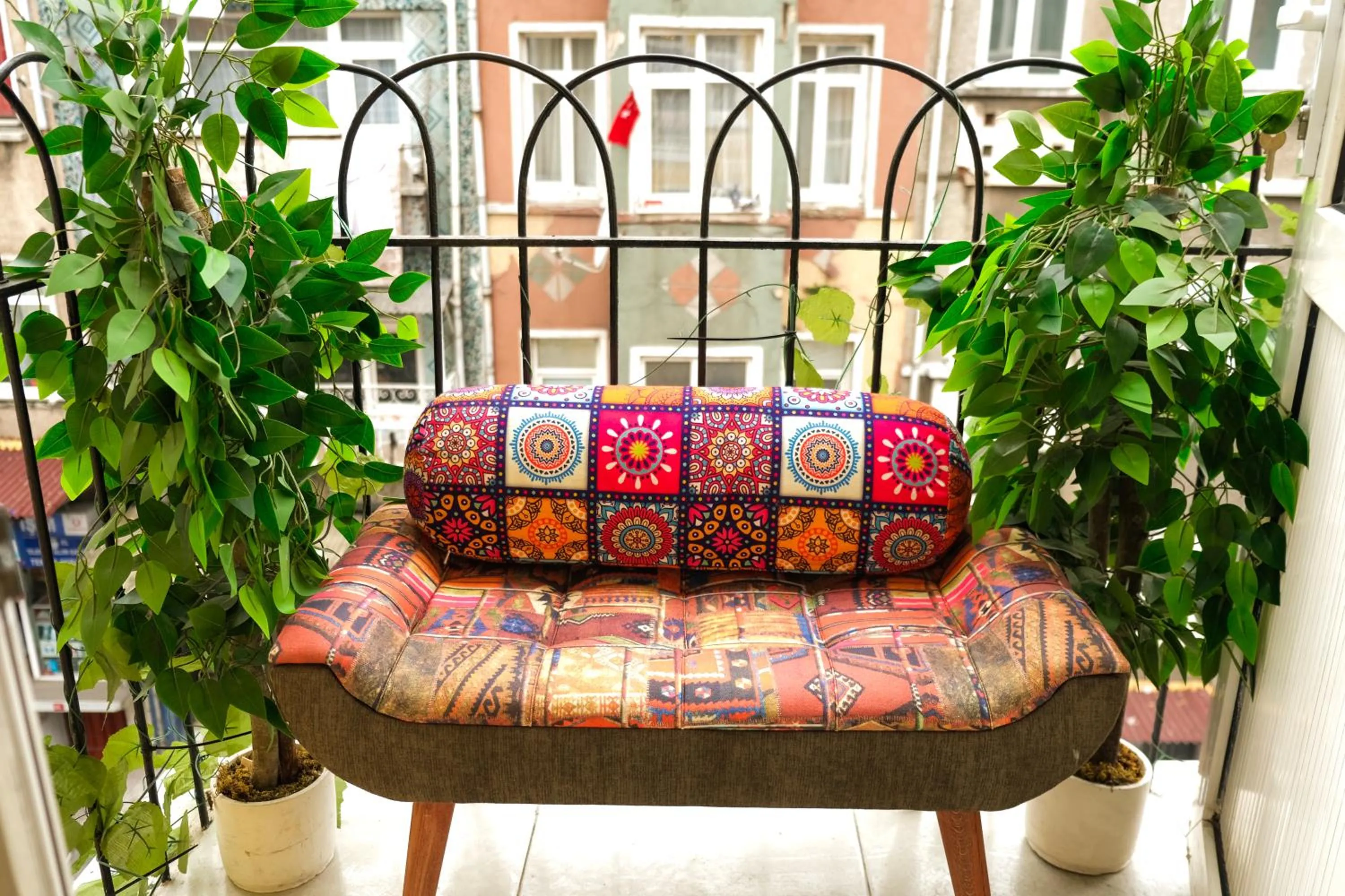 Balcony/Terrace in Taksim Nikea Suites 80