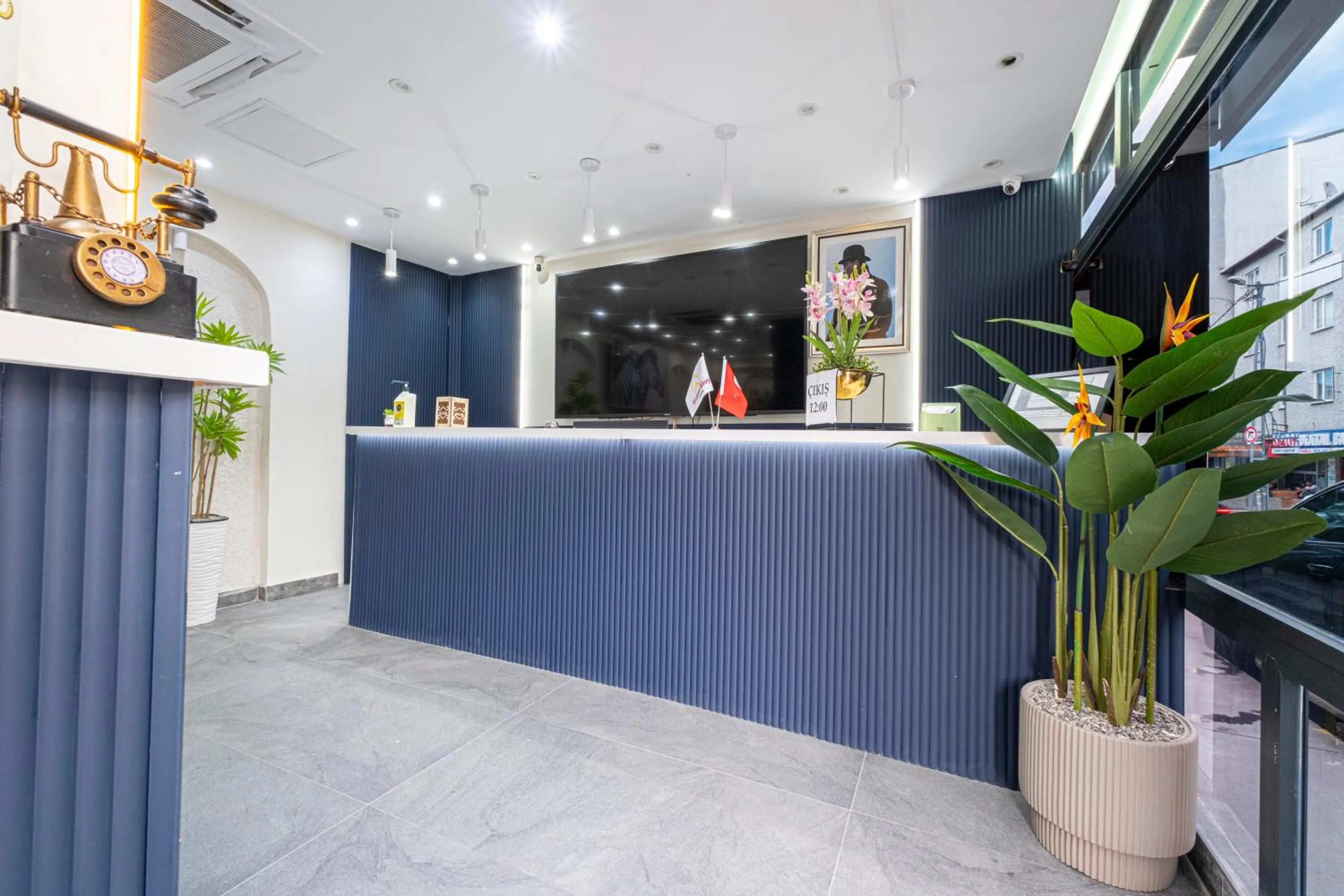 Lobby or reception in Süper Stay Halkalı