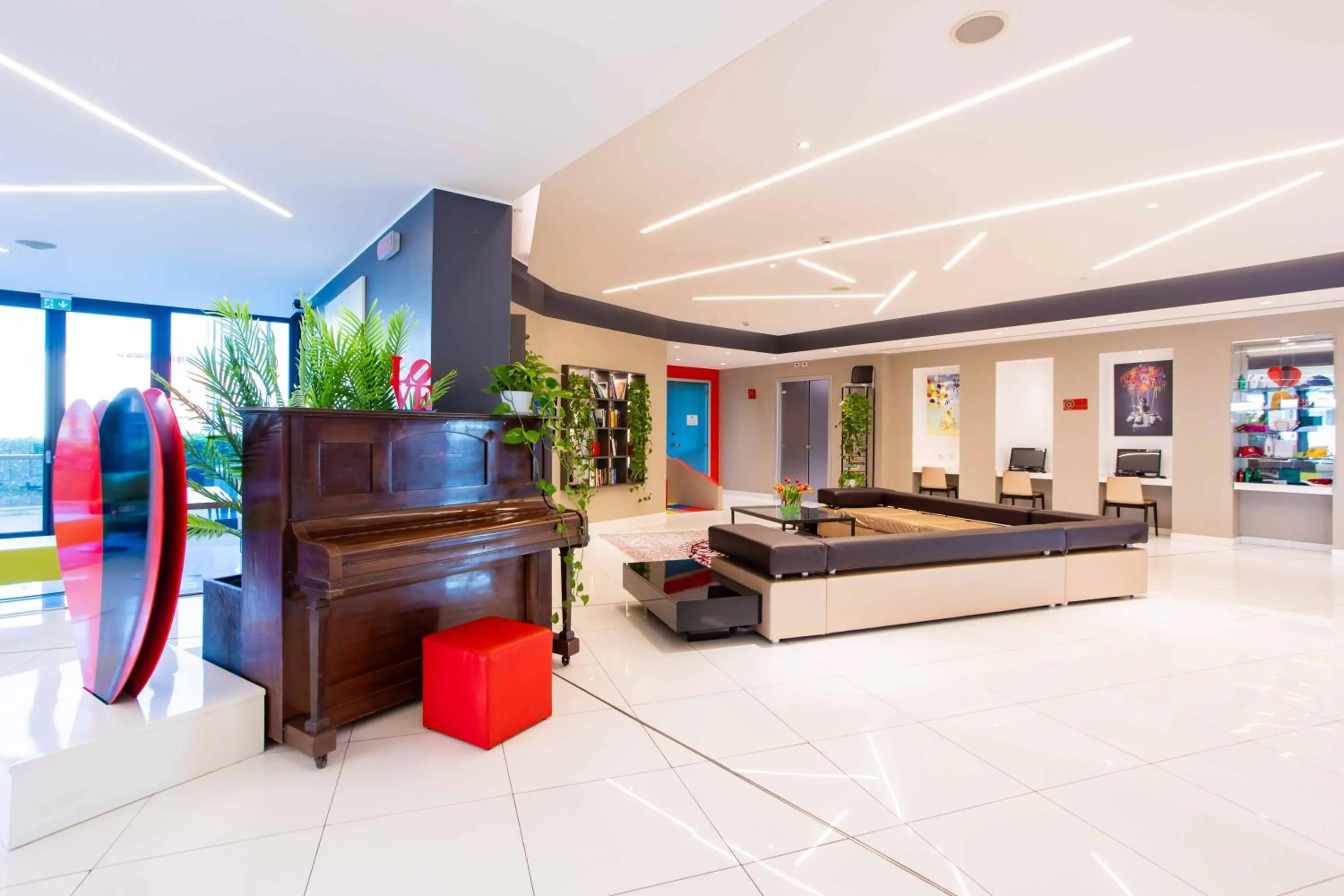 Lobby or reception in AN Hotel Milano Melegnano