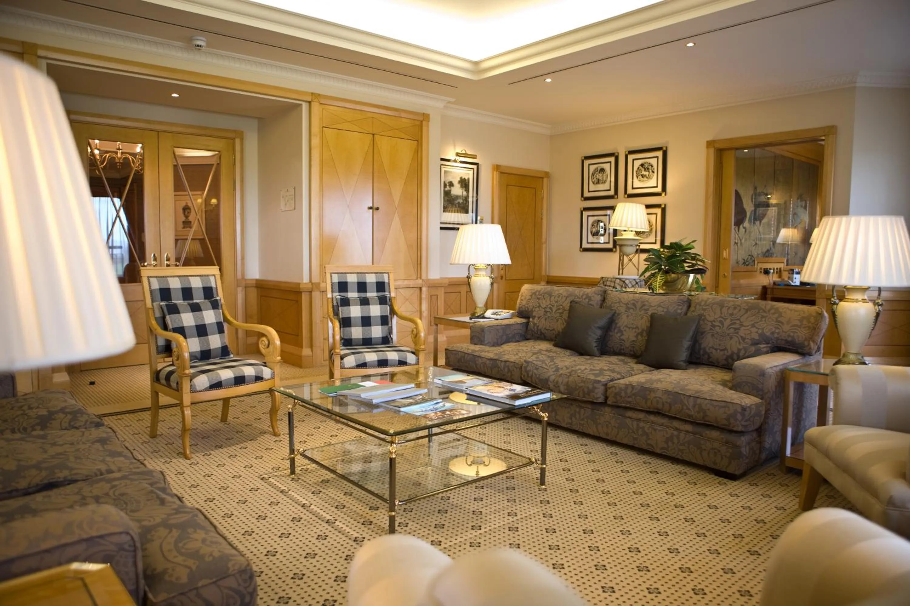 Living room in The Celtic Manor Resort