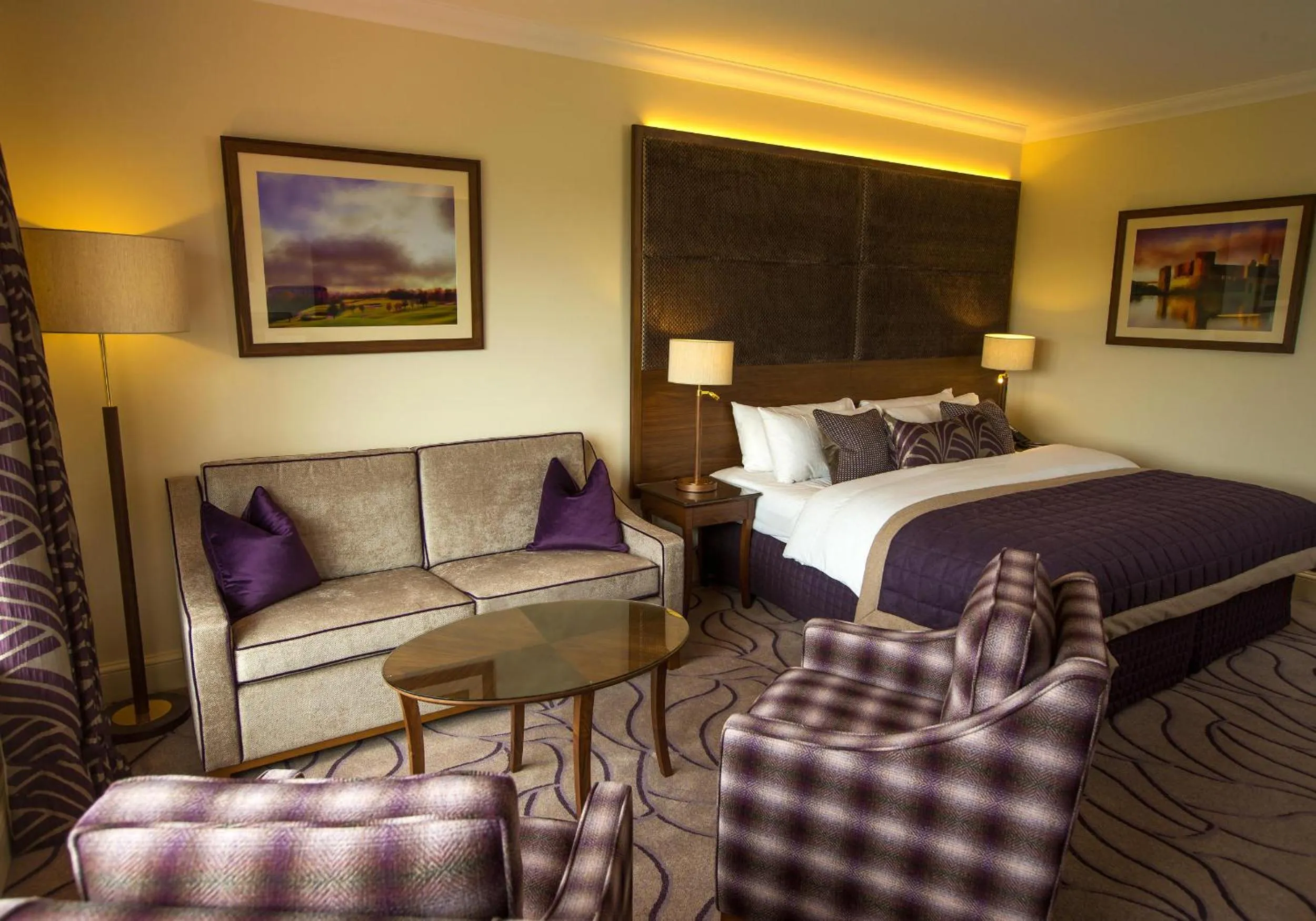Bed in The Celtic Manor Resort
