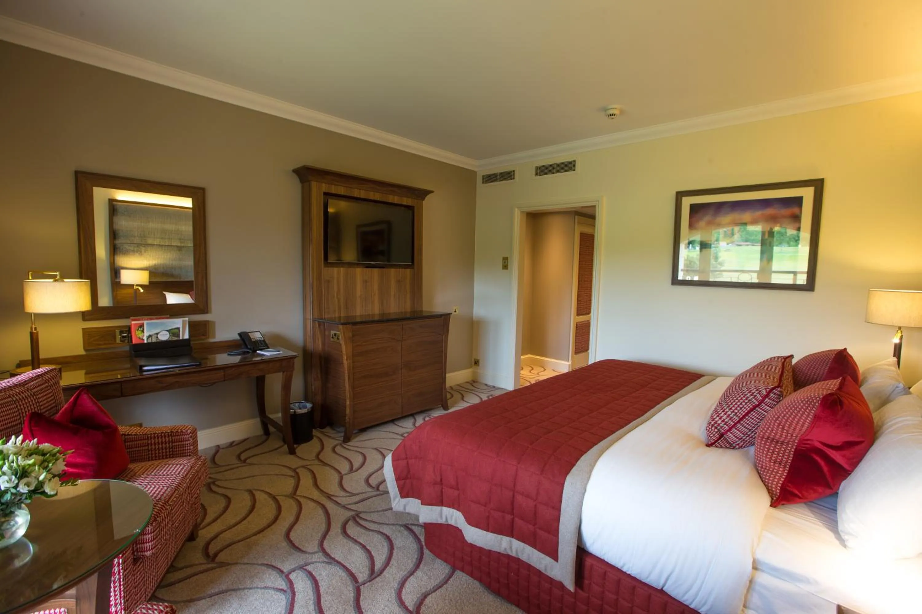 Bed in The Celtic Manor Resort