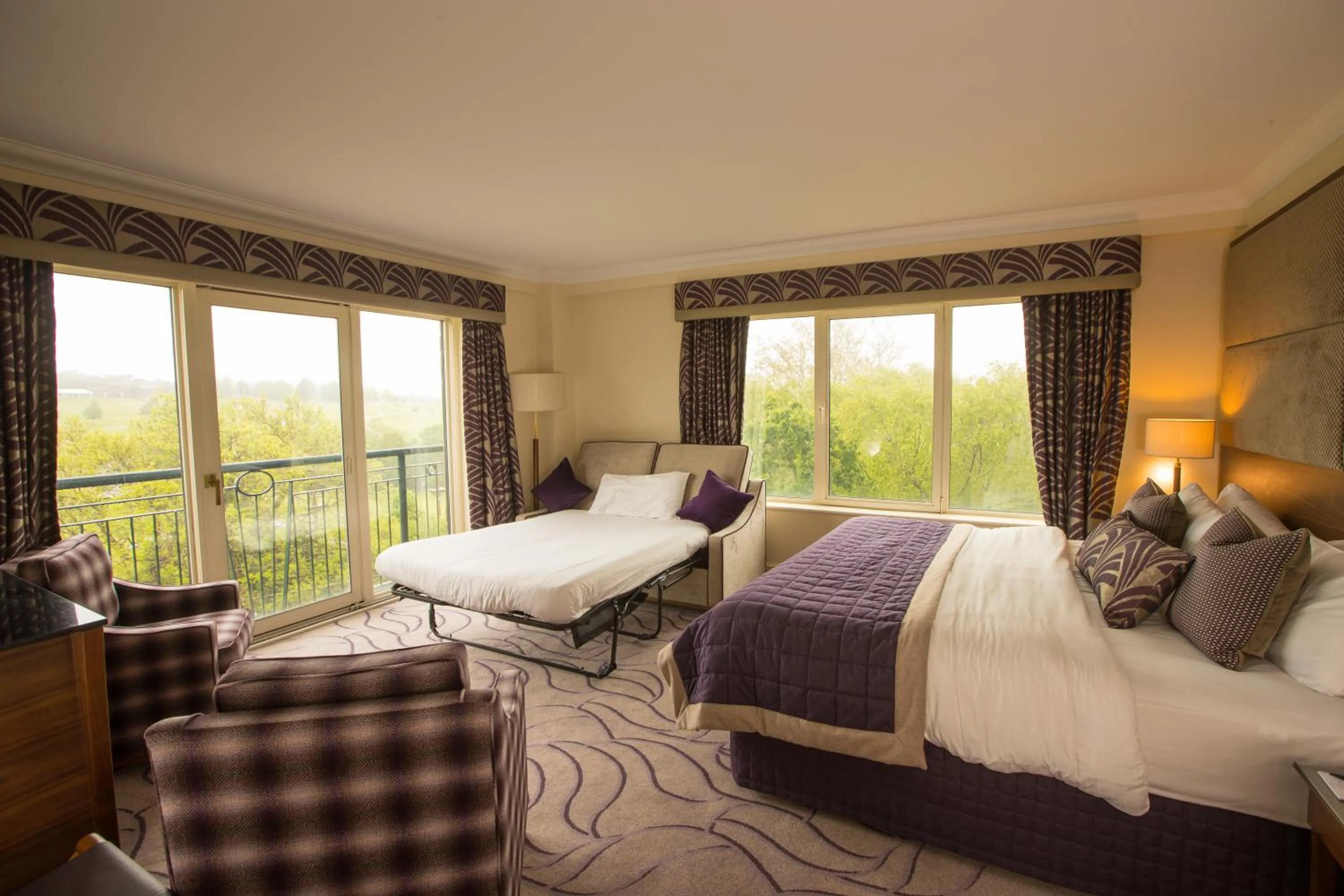 Bed in The Celtic Manor Resort