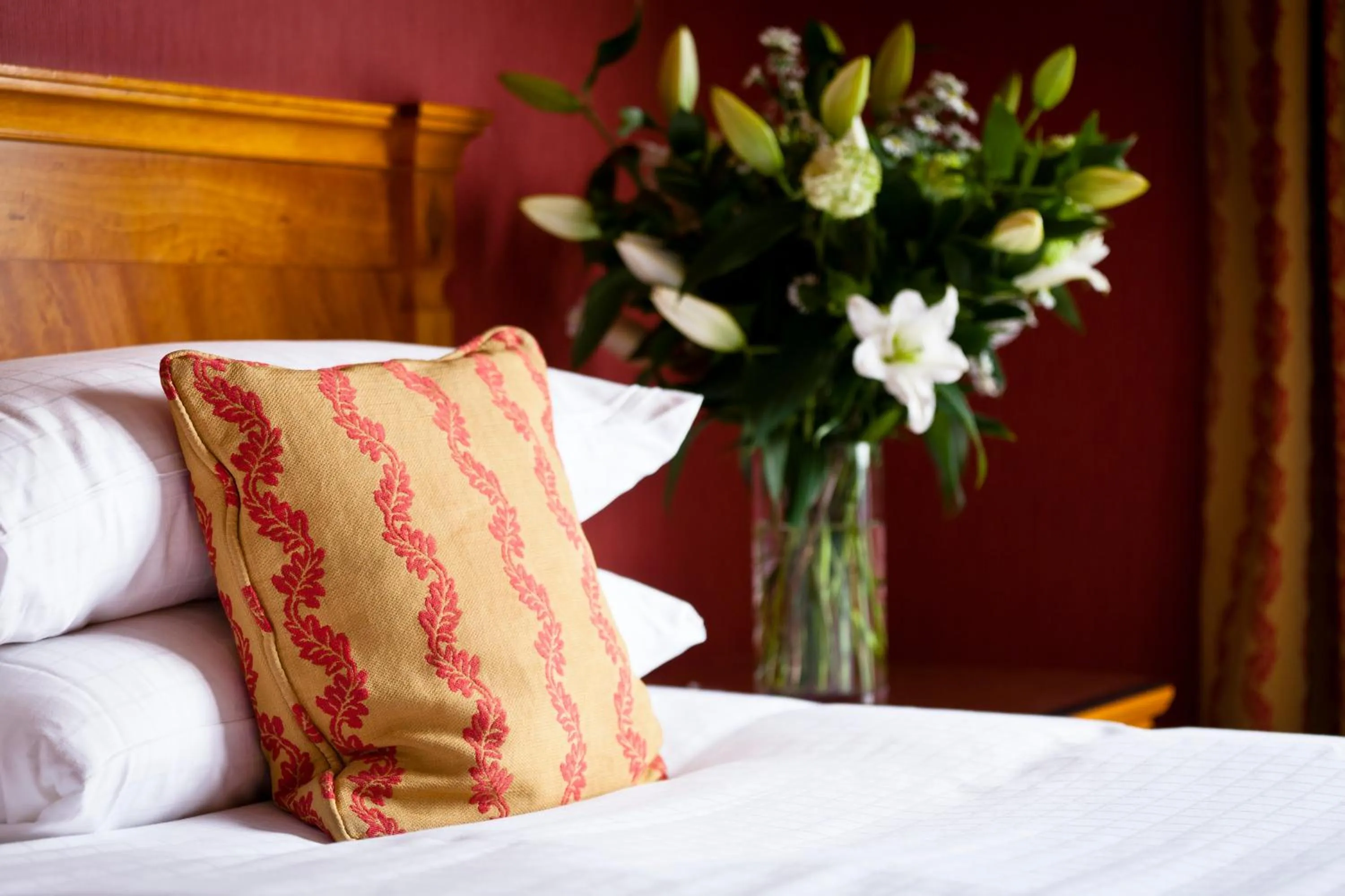 Bed in The Celtic Manor Resort