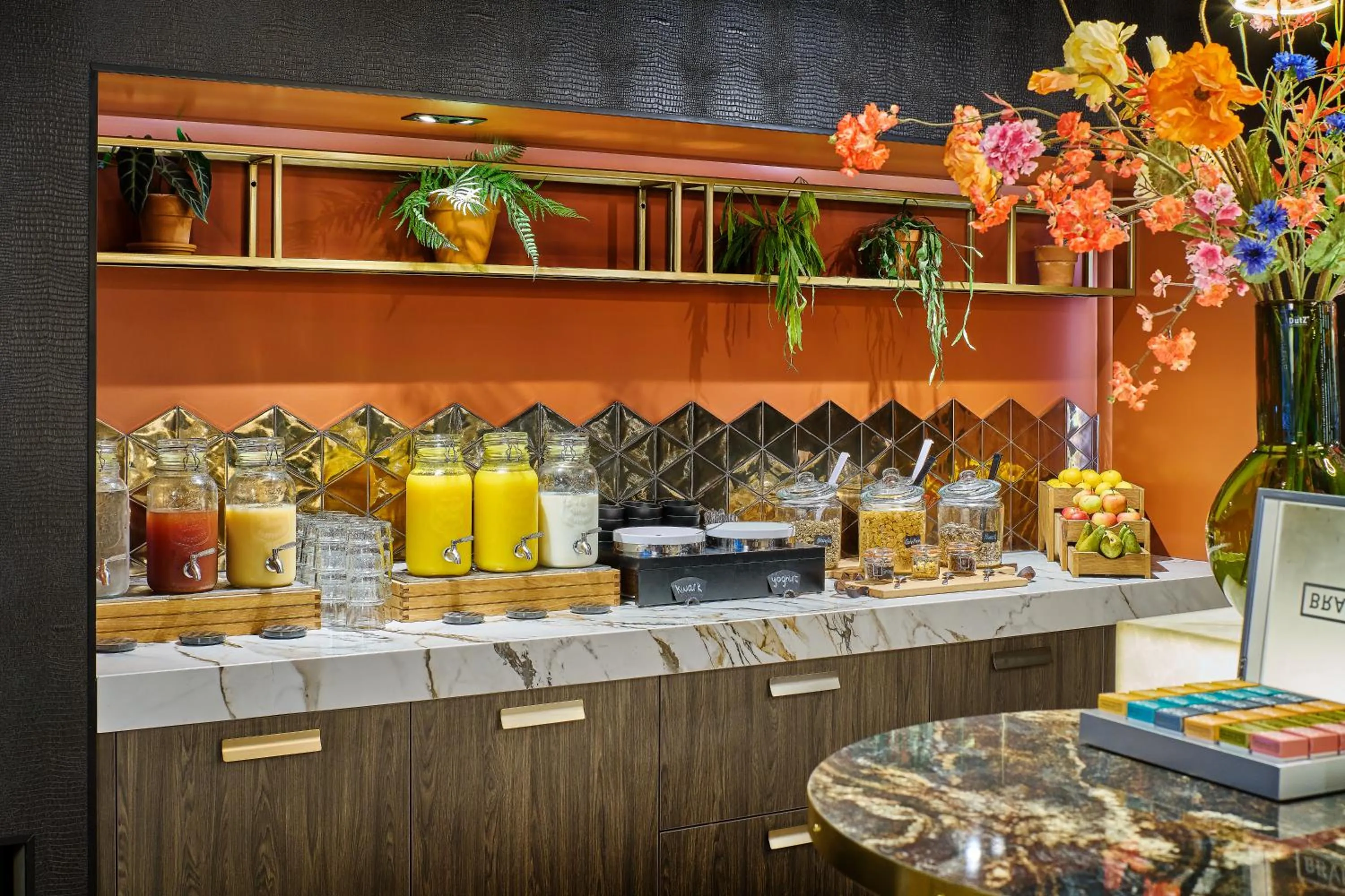 Buffet breakfast in Hotel Restaurant Grandcafé 't Voorhuys