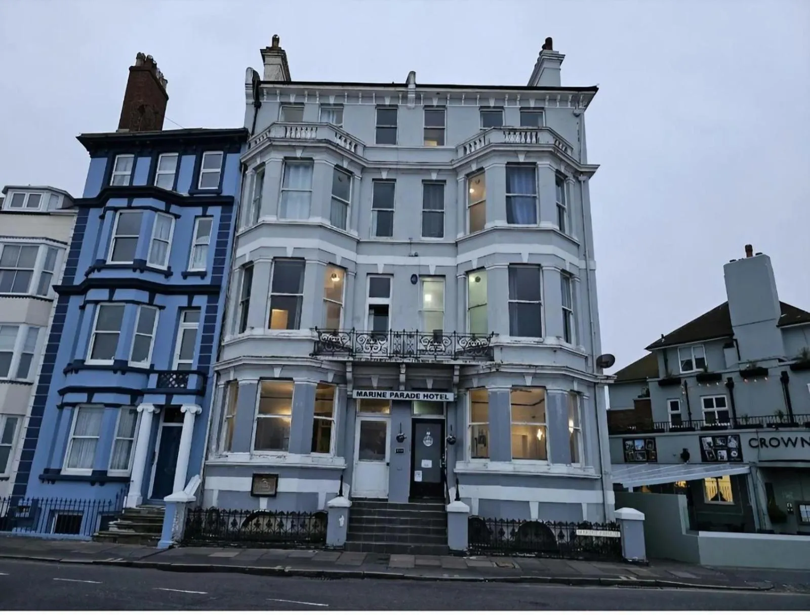 Property building in OYO Marine Parade Hotel, Eastbourne Pier