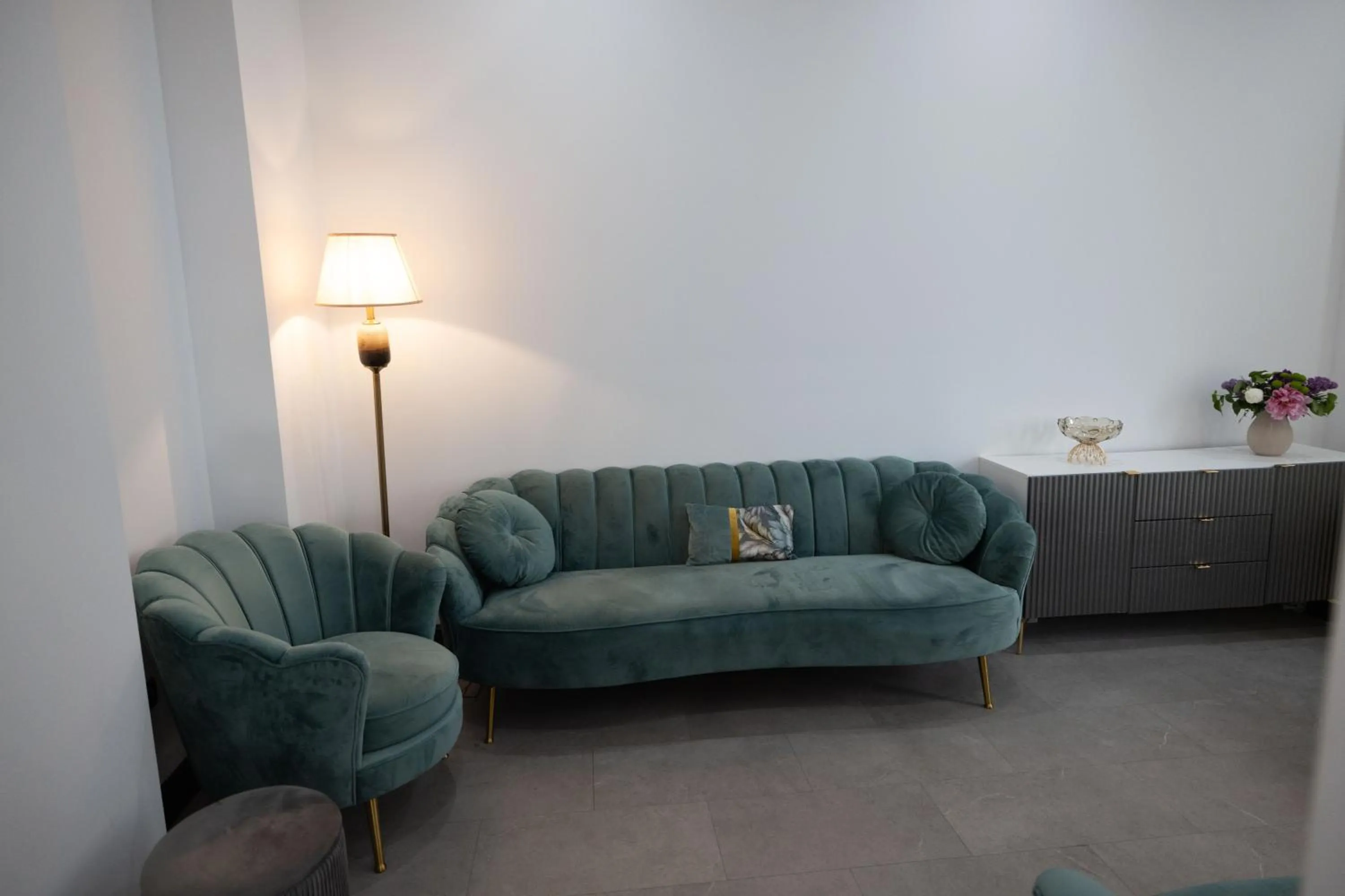 Seating area in Opera Hotel