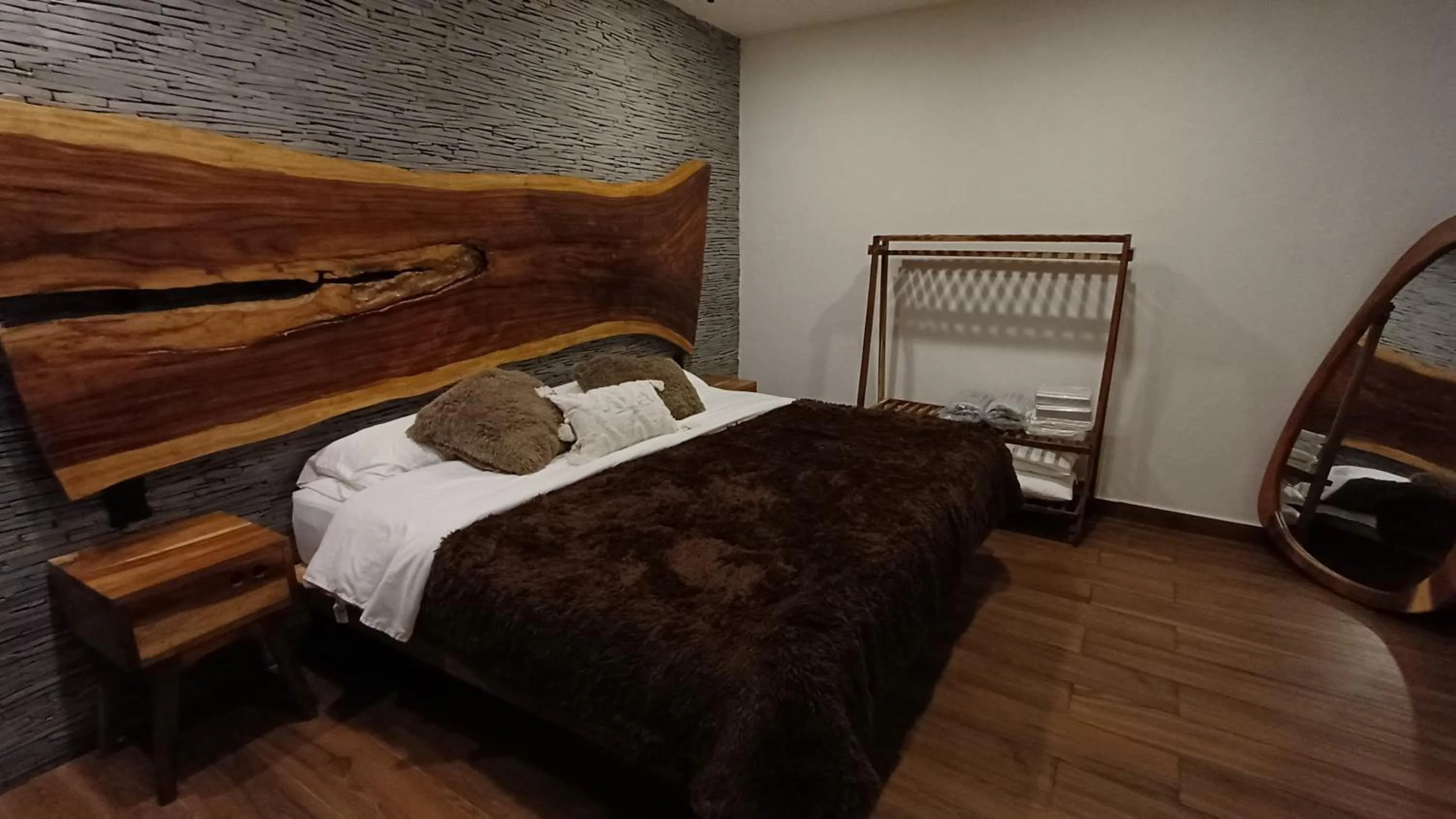 Bed in La Toscanía Tapalpa Resort & Agroturismo