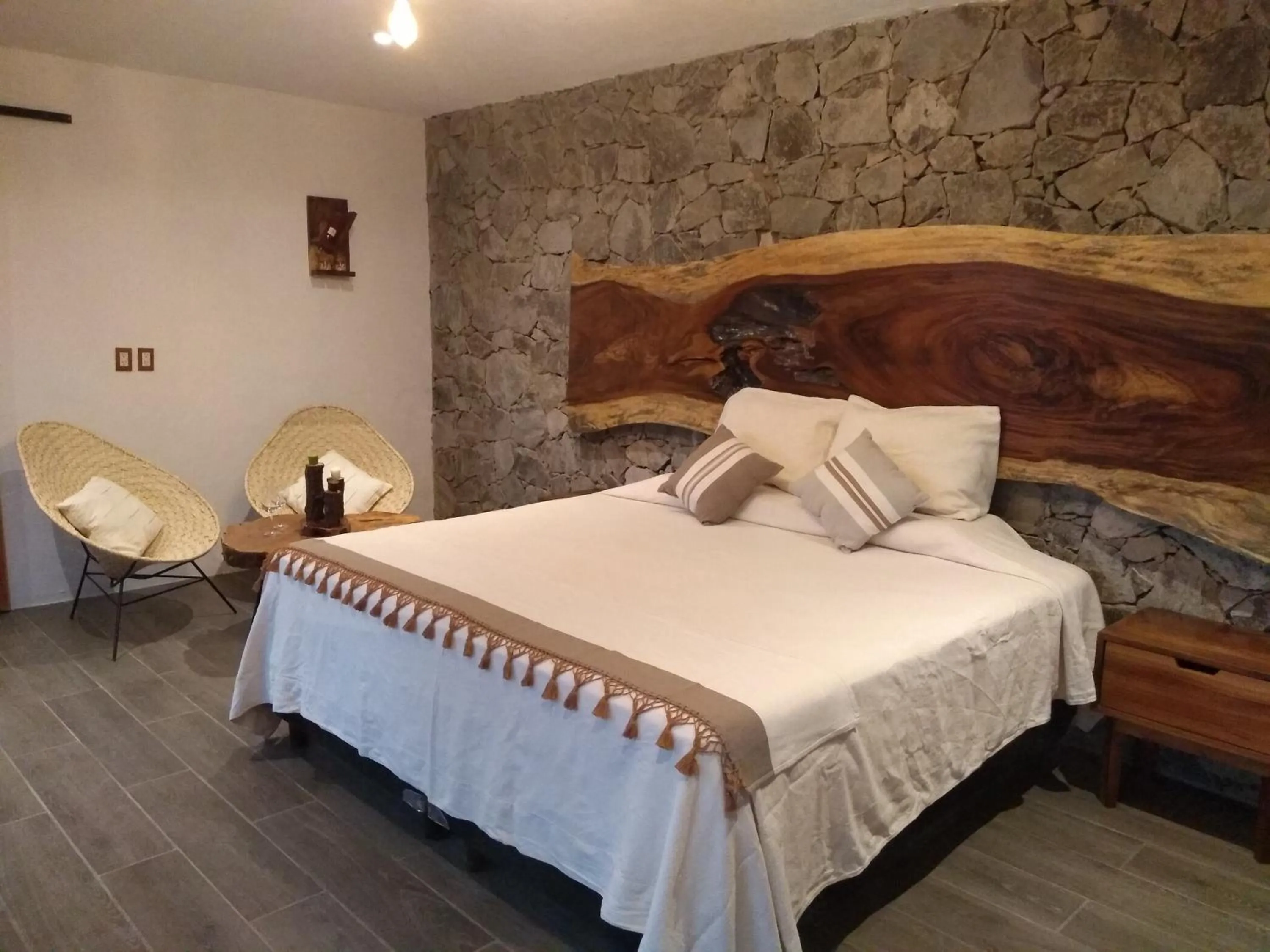 Bed in La Toscanía Tapalpa Resort & Agroturismo