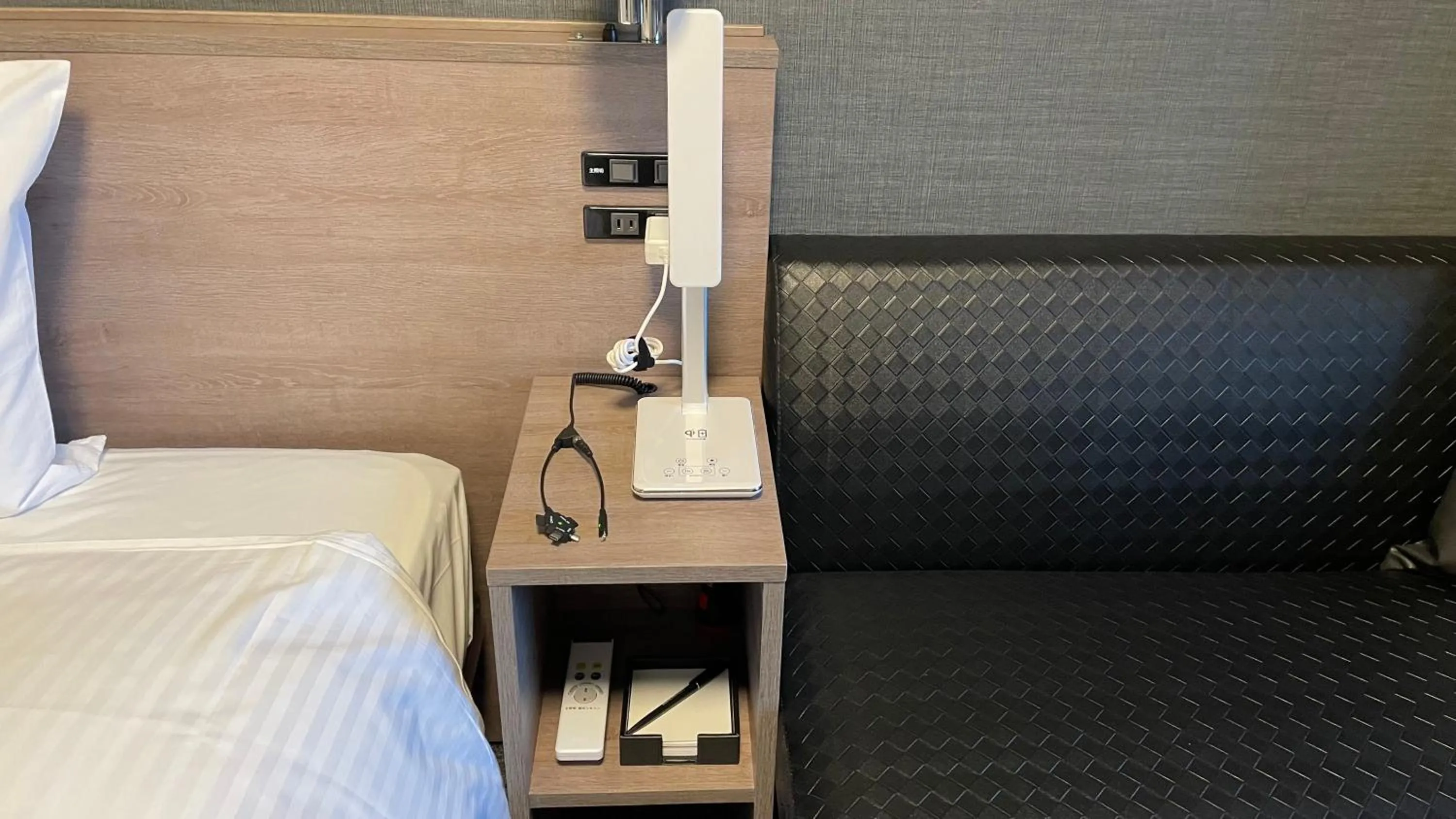 Photo of the whole room, Bed in Hotel Route Inn Ohi Takahama