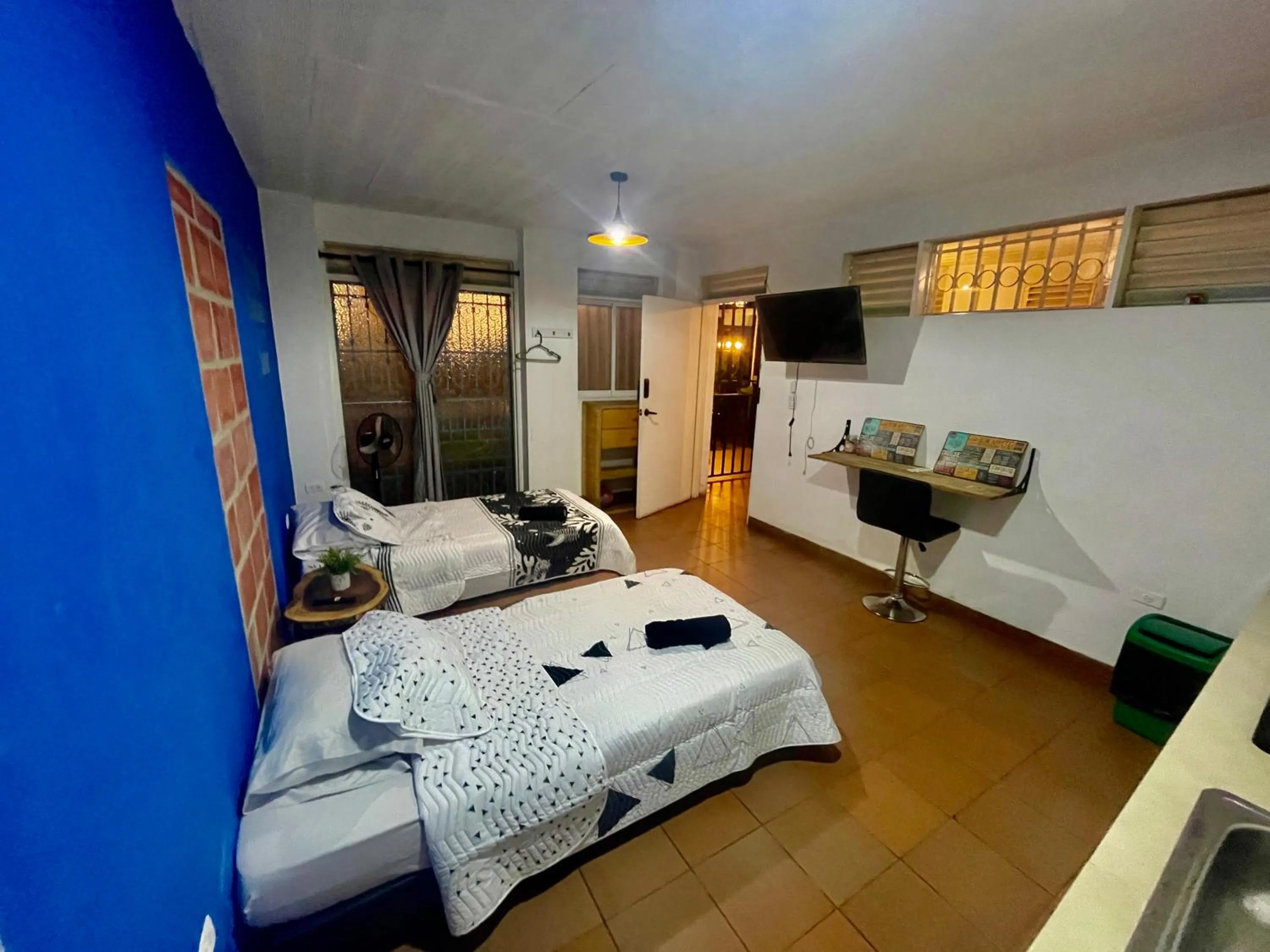 Bed in OUR HOME SAN ANTONIO