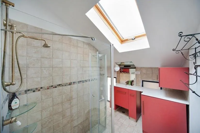 Bathroom in Lovely 2BR Apt w Balcony in Neve Tzedek Area Sea N' Rent