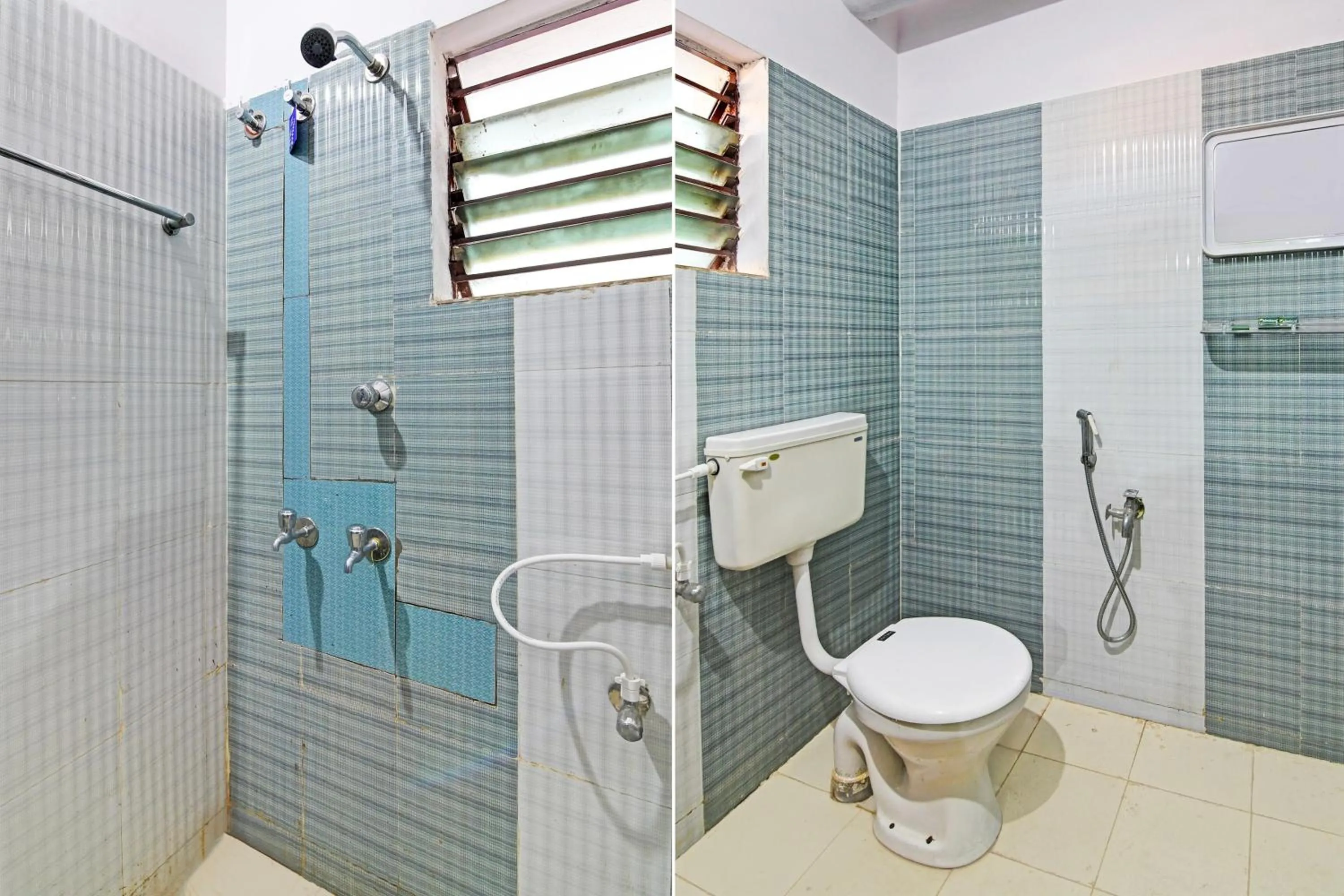 Bathroom in Hotel O Khushi Guest House