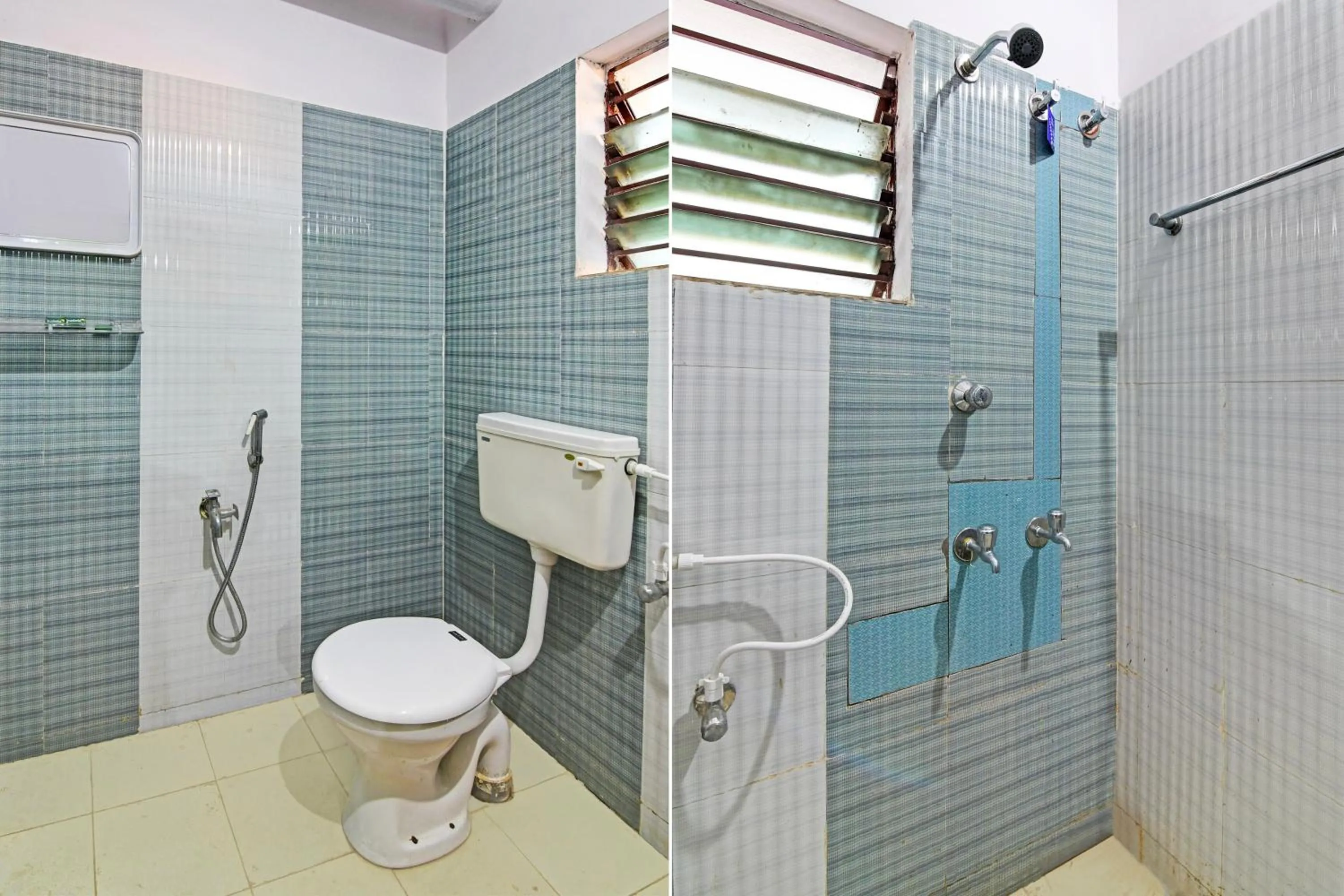 Bathroom in Hotel O Khushi Guest House