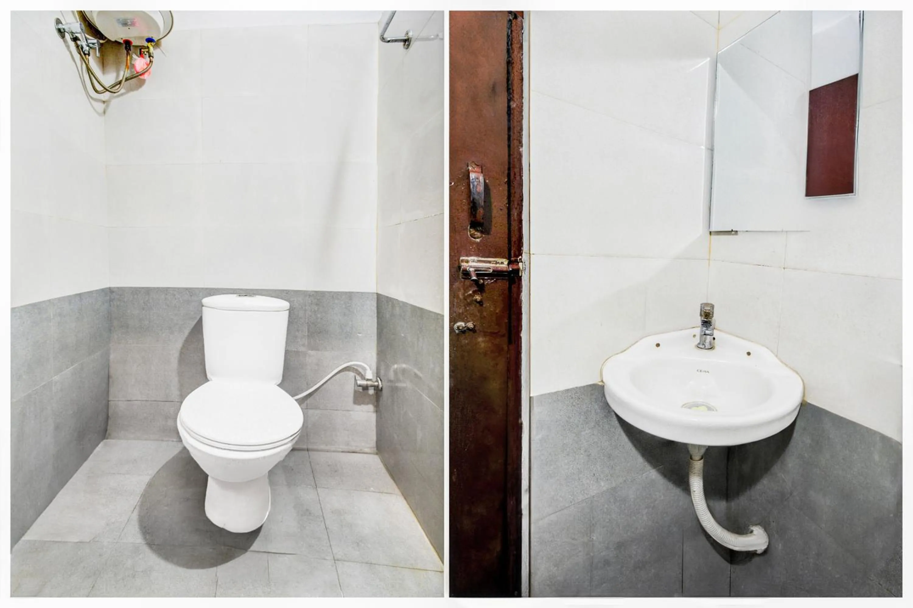 Bathroom in Super Collection O Malkajgiri