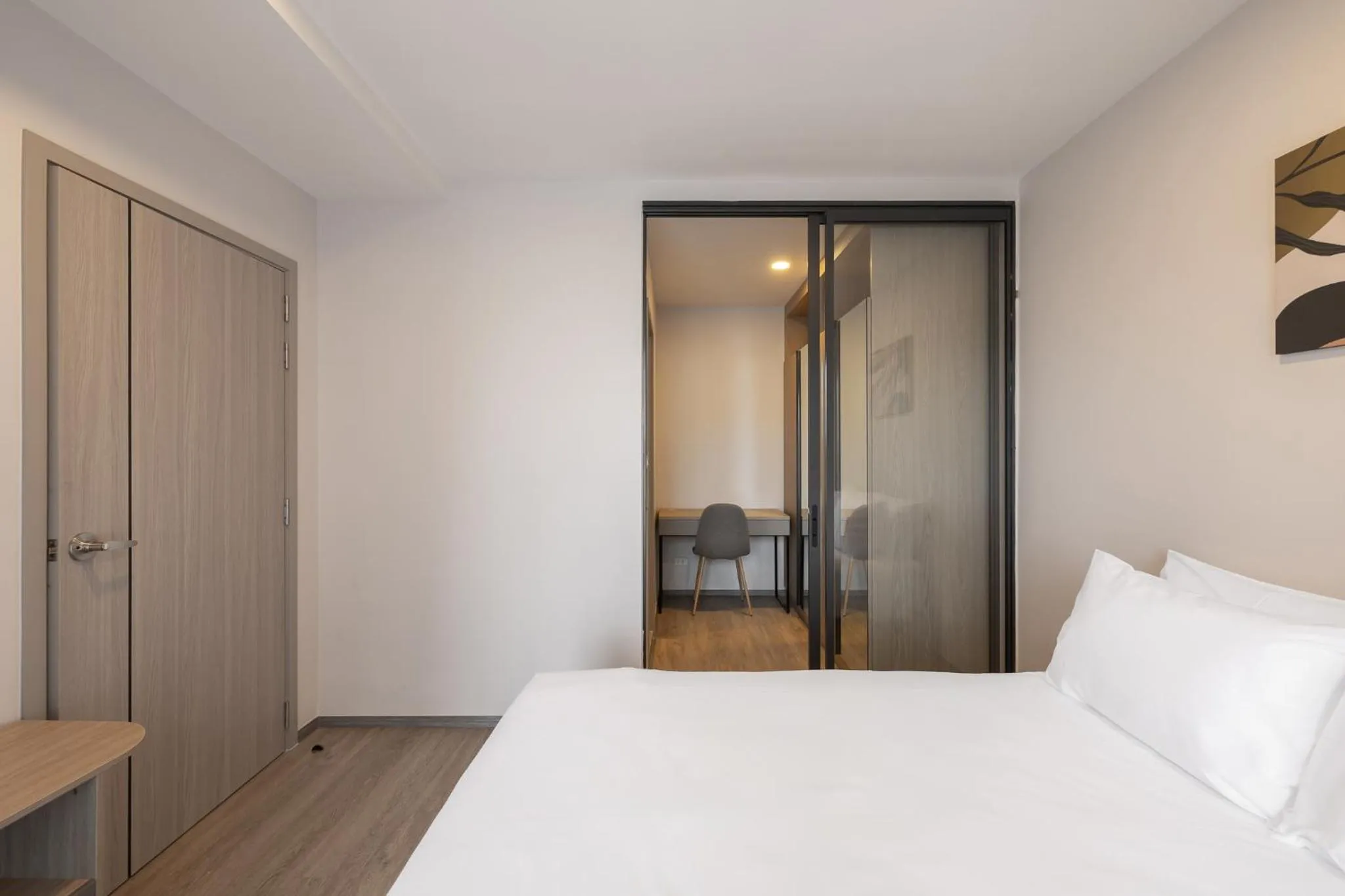 Bed in Salaya One Hotel & Service Apartment