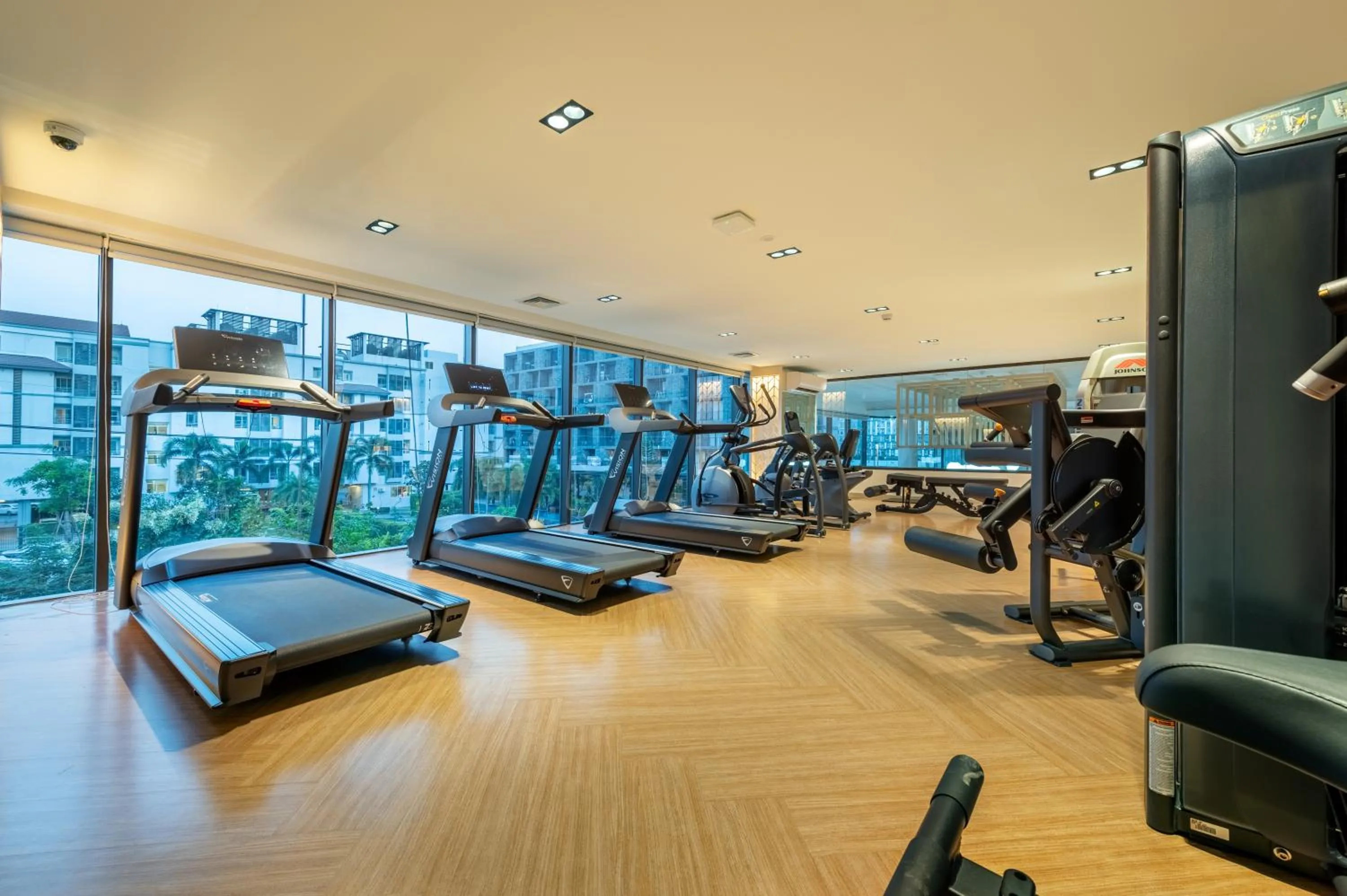 Fitness centre/facilities in Salaya One Hotel & Service Apartment