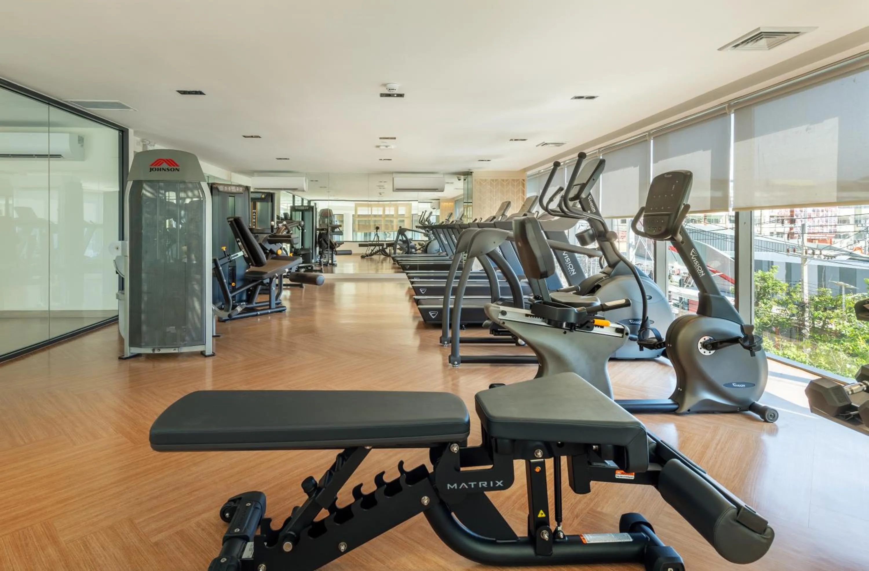 Fitness centre/facilities in Salaya One Hotel & Service Apartment