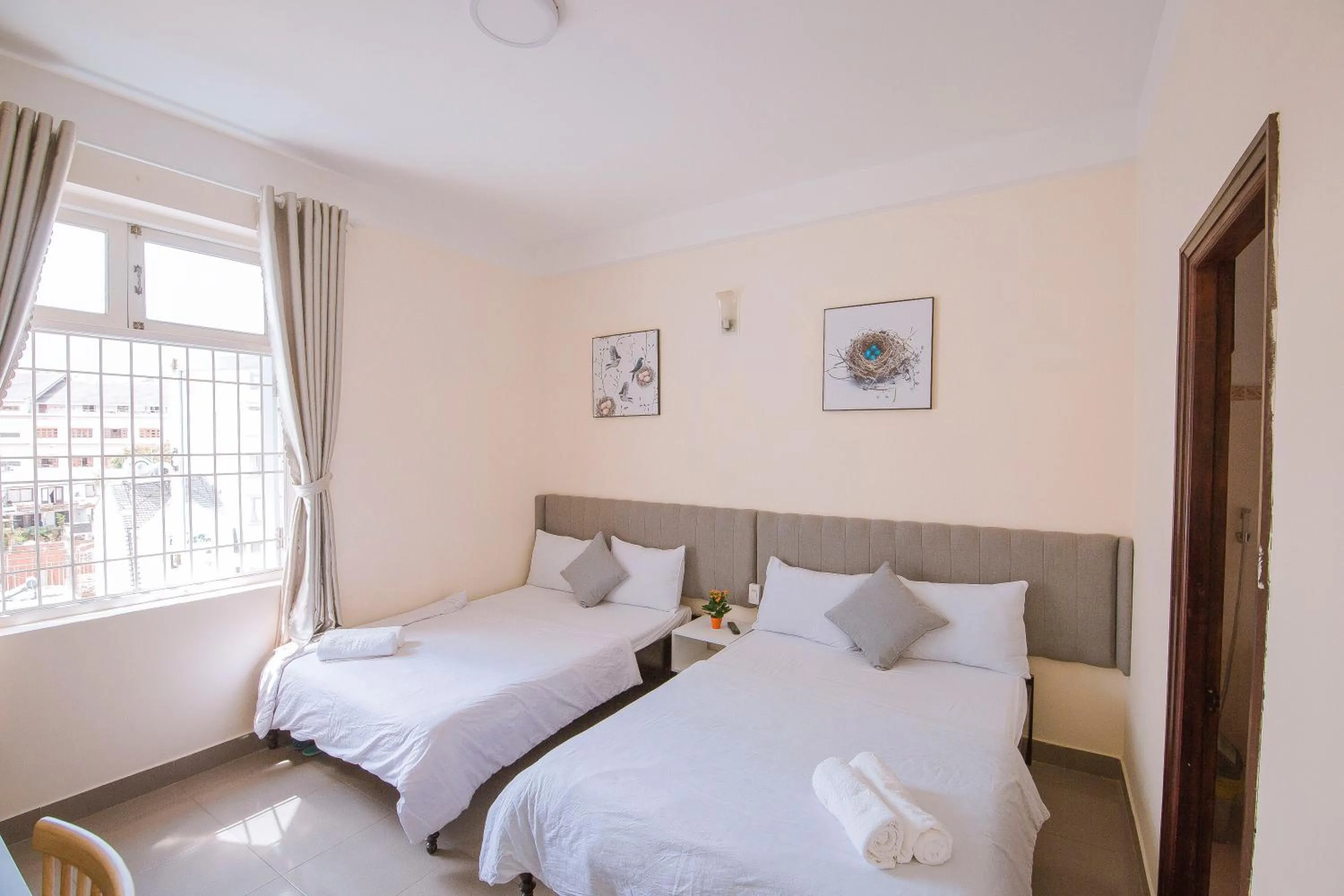 Bed in Thang Lap Hotel