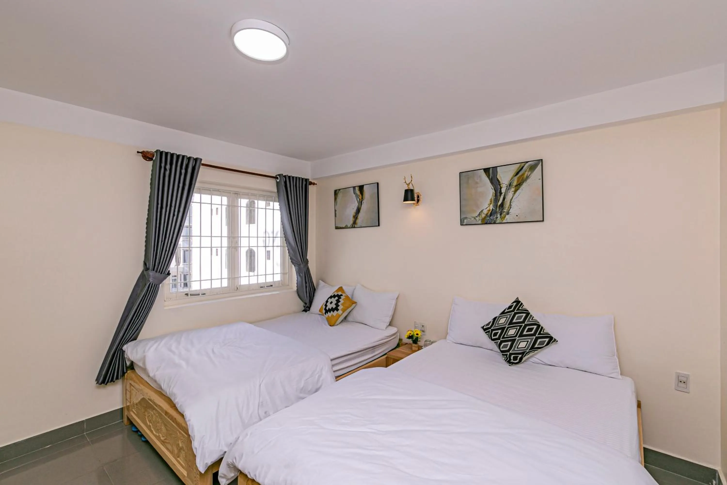 Bed in Thang Lap Hotel