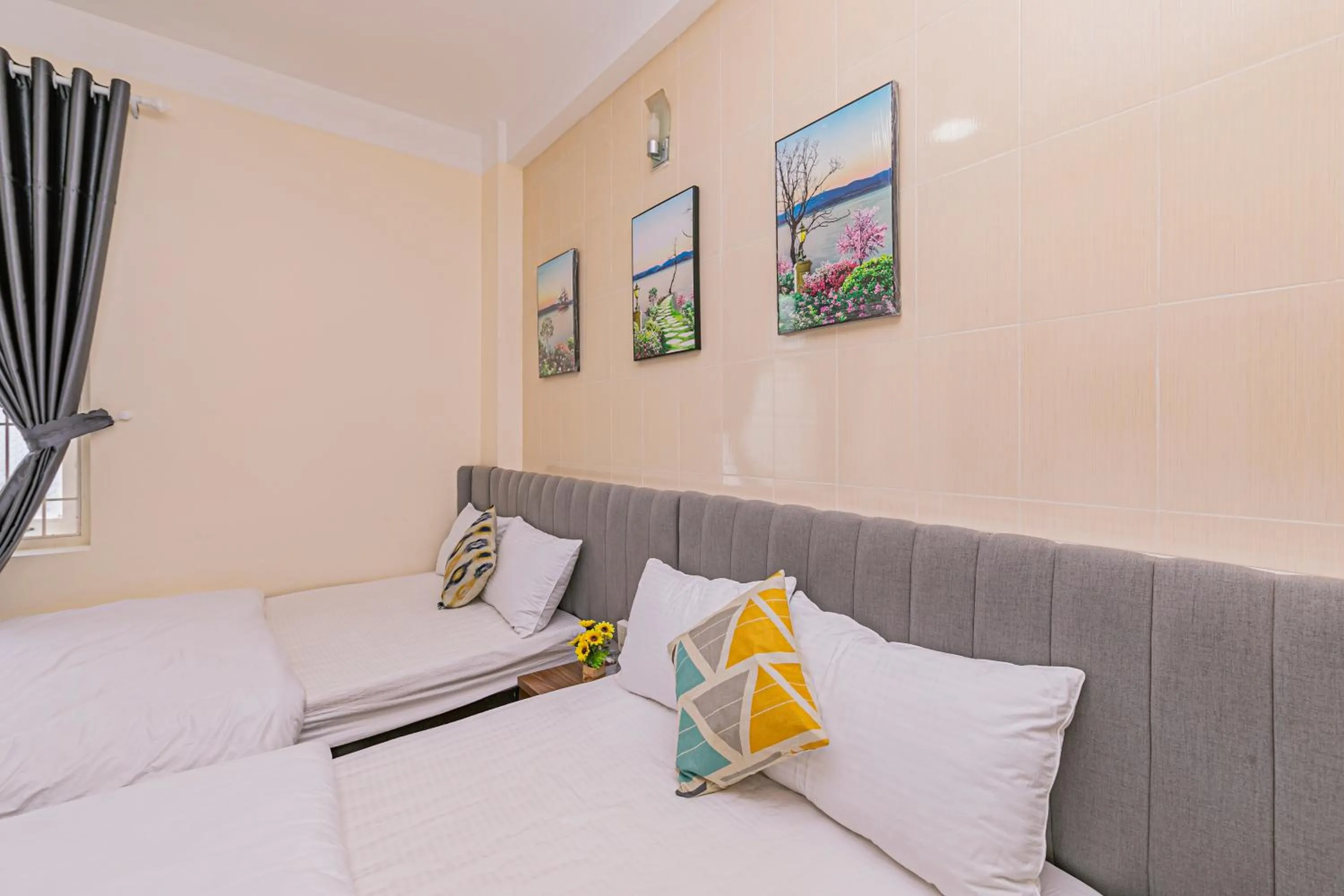 Bed in Thang Lap Hotel