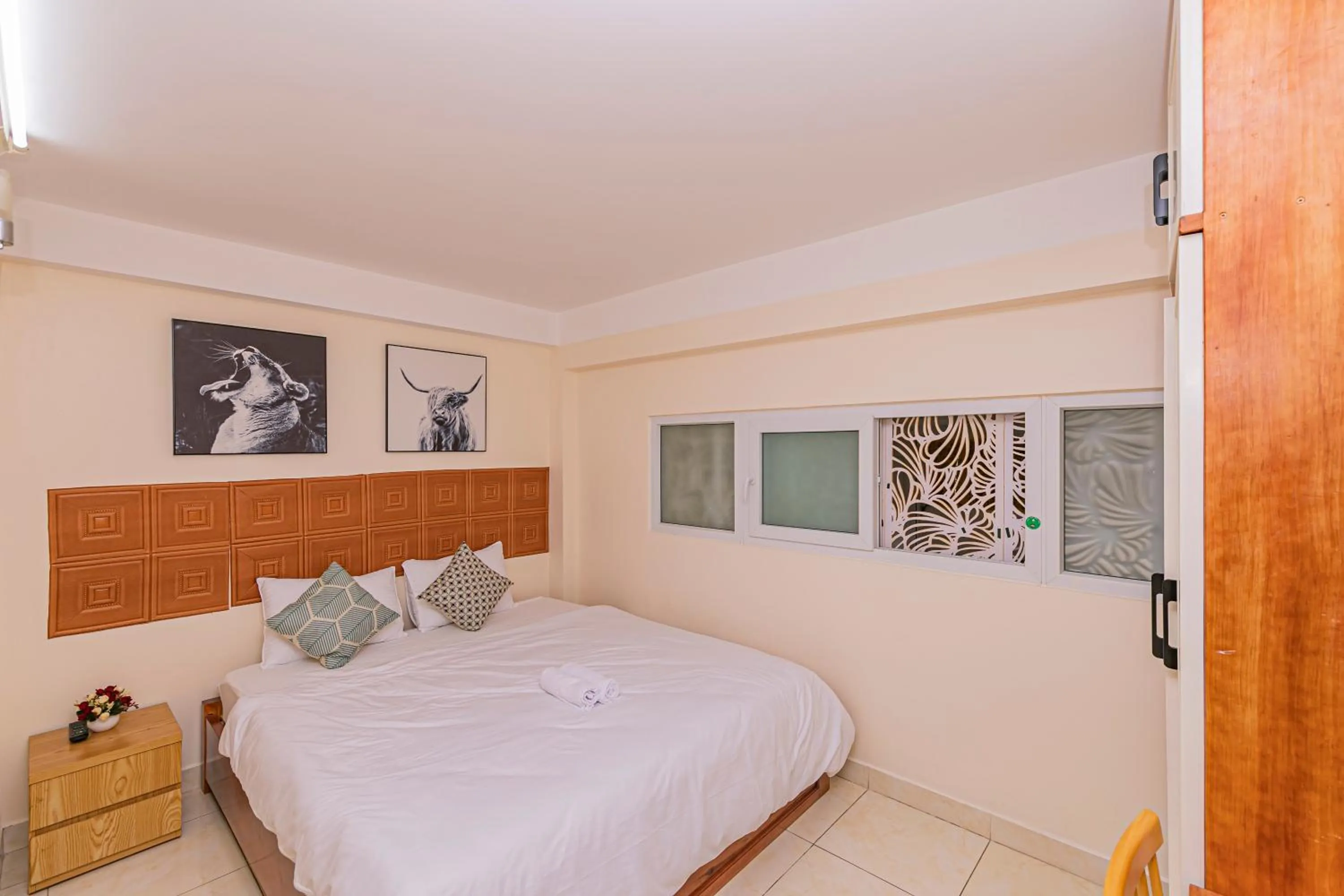 Bed in Thang Lap Hotel