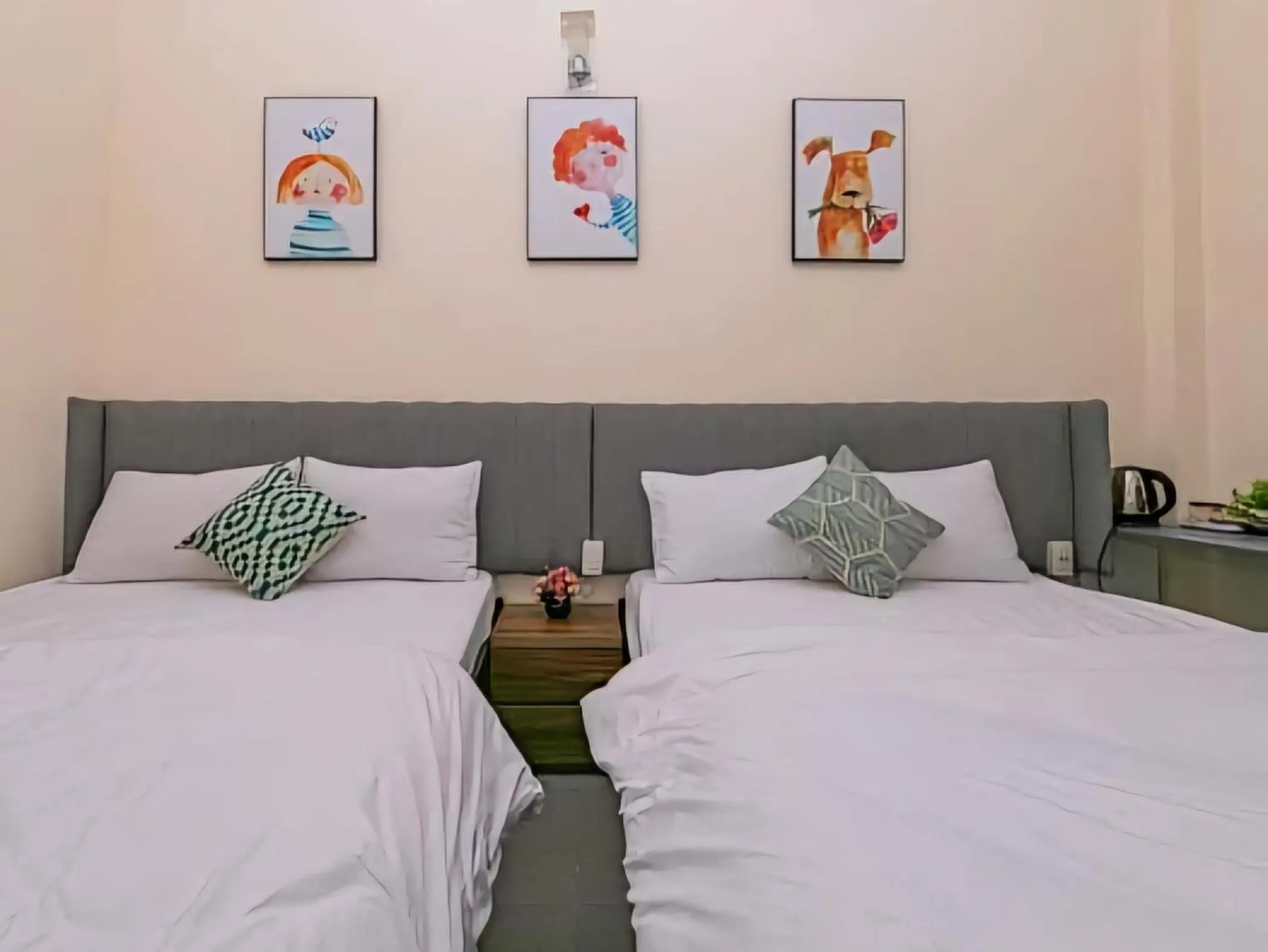 Bed in Thang Lap Hotel