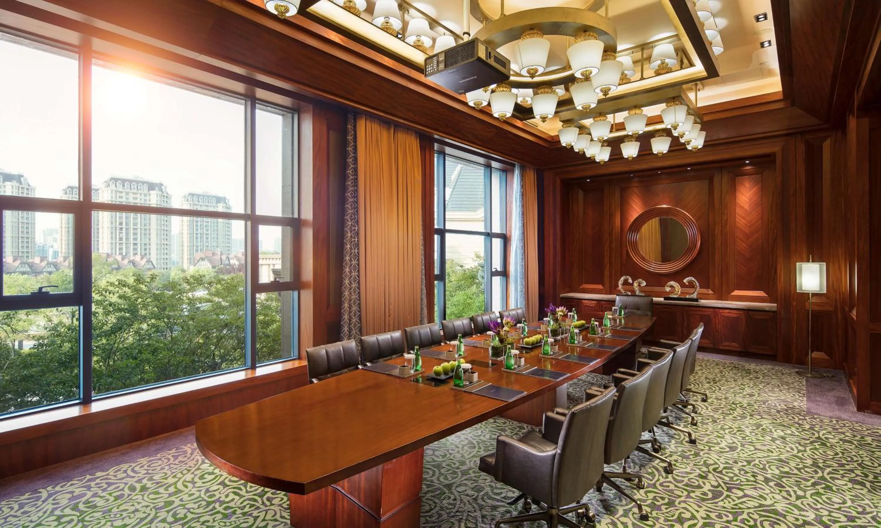 Meeting/conference room in Hilton Qingdao Golden Beach 丨 10 mins' walk to Golden Beach and Beer City