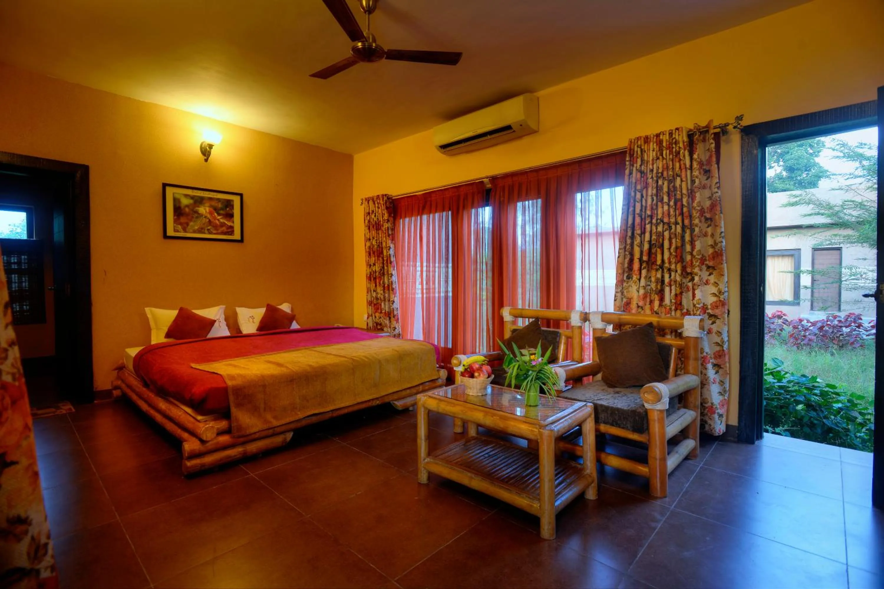 Photo of the whole room, Bed in Aranyak Resort