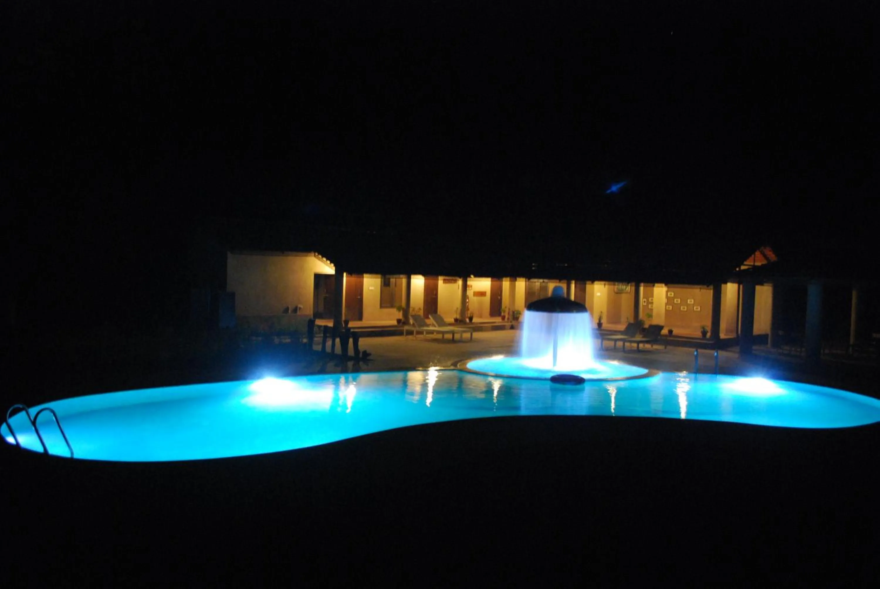 Swimming pool in Aranyak Resort