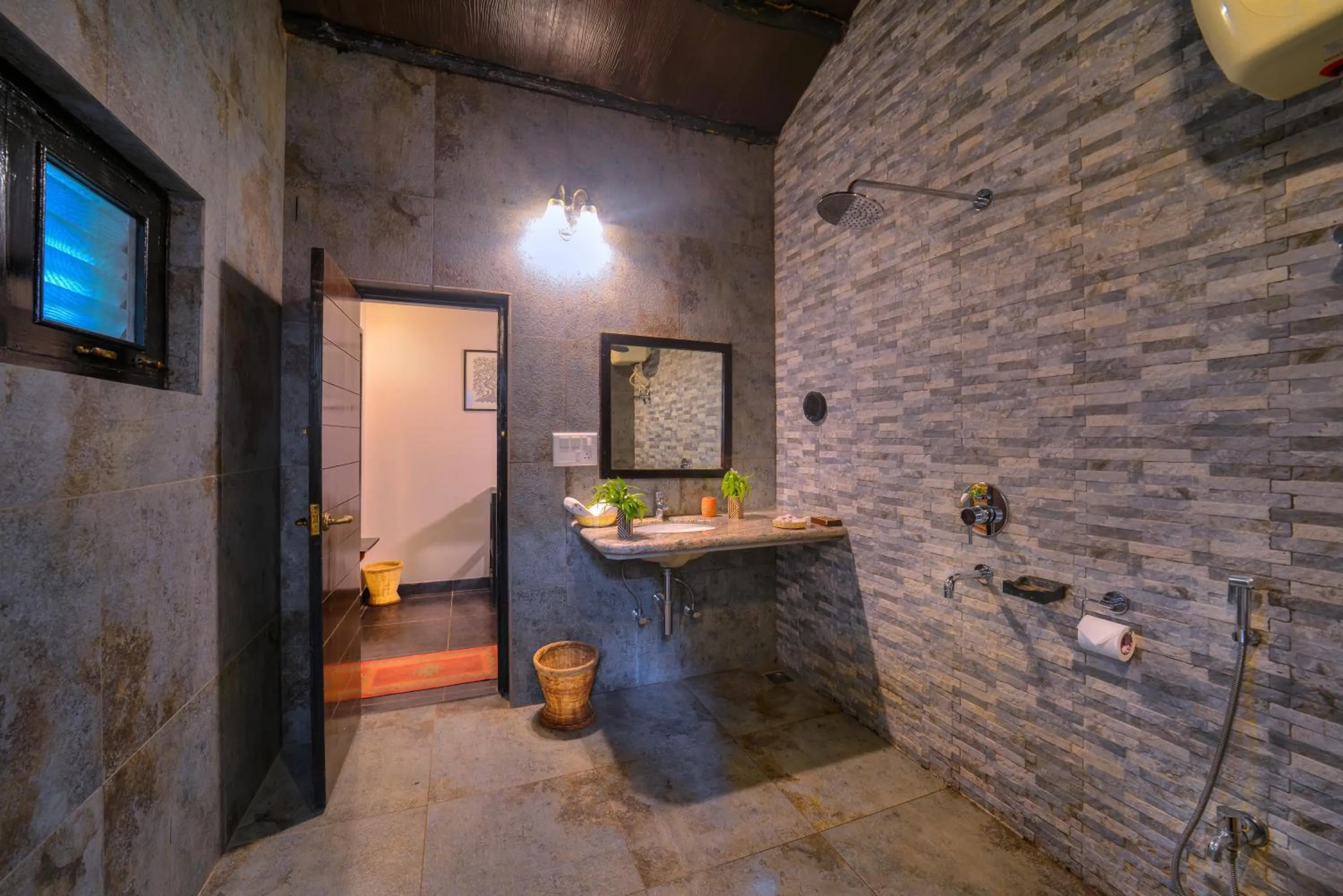 Shower in Aranyak Resort