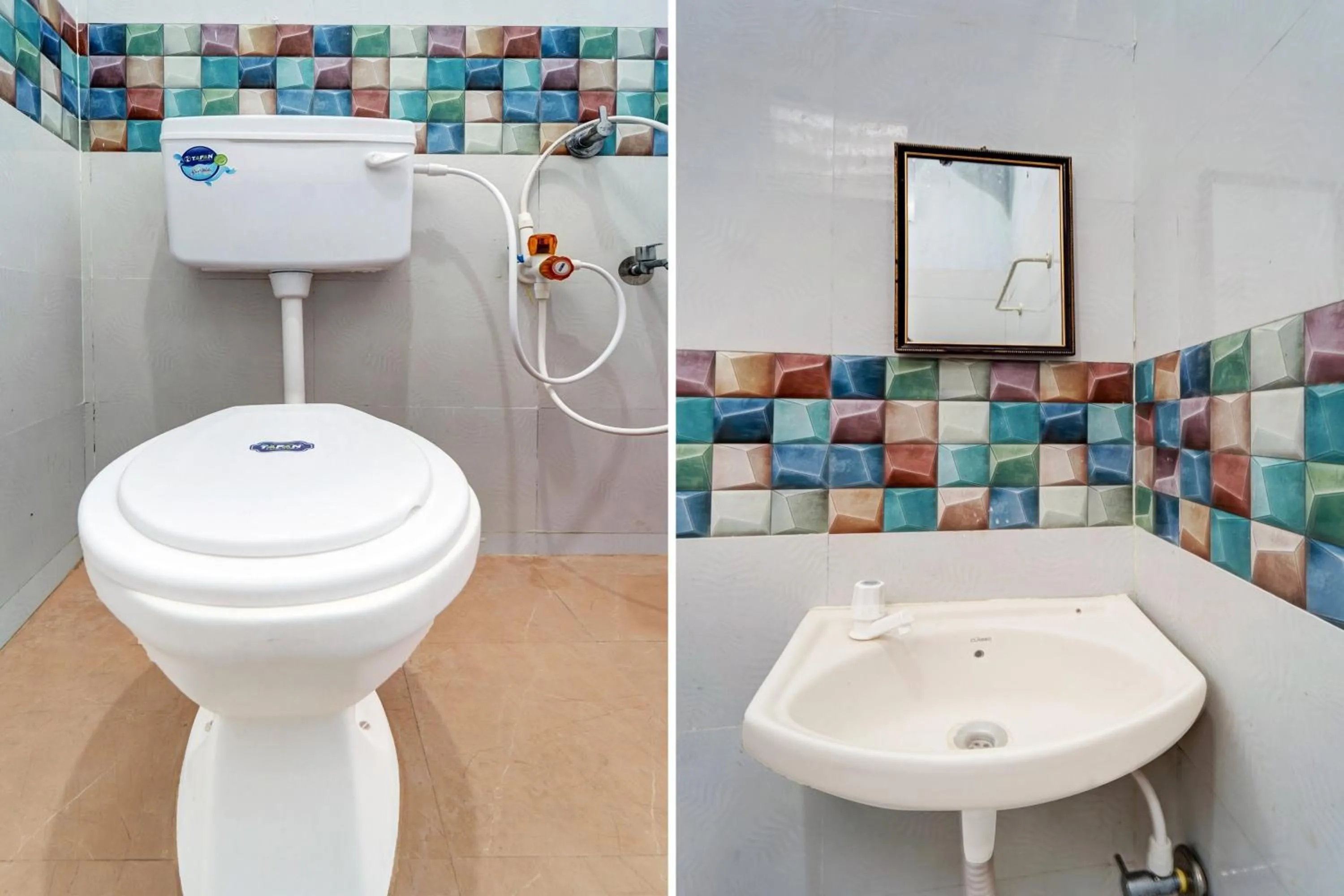 Bathroom in Hotel O Pothini Palace