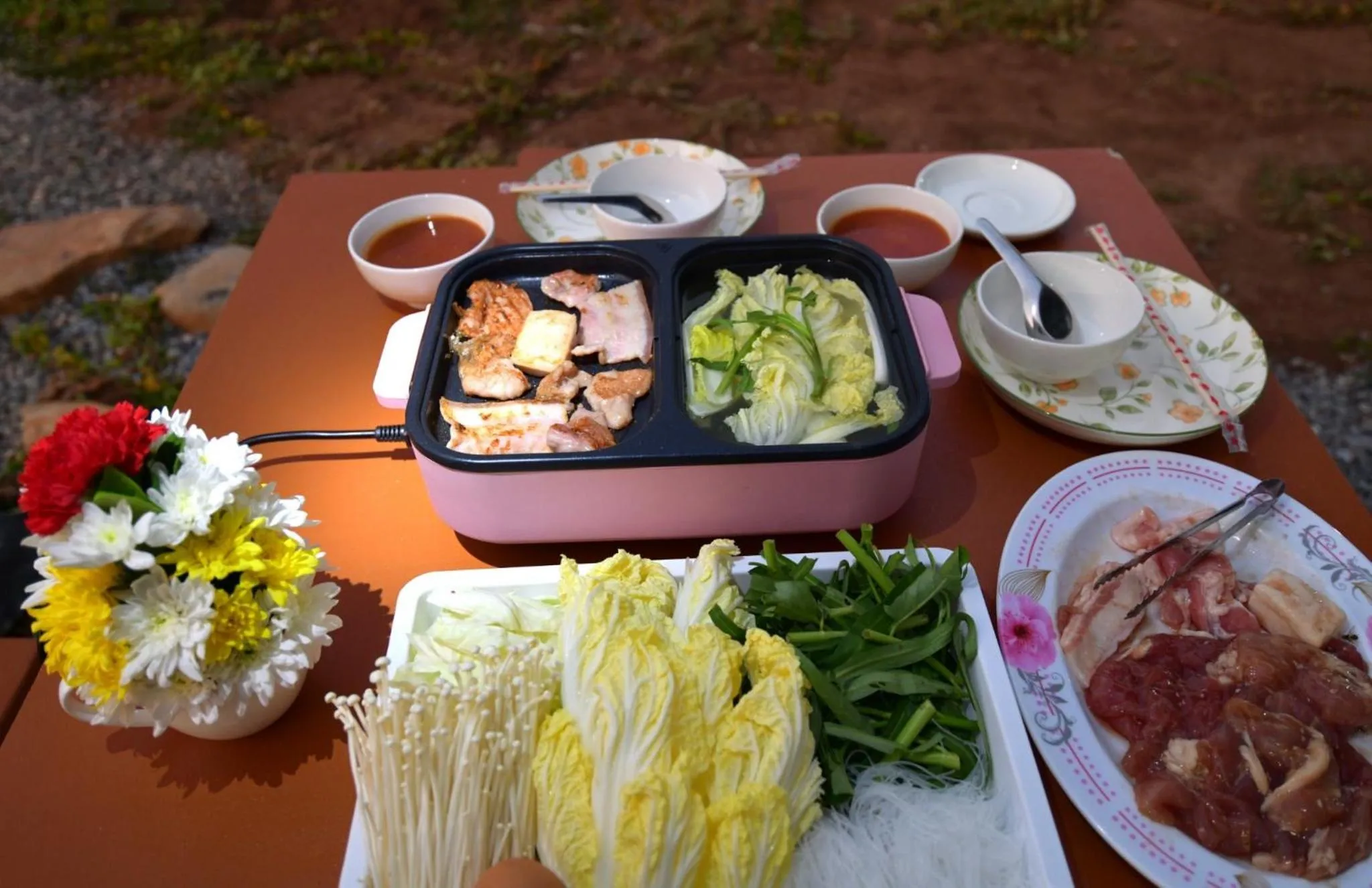 Food and drinks in NiNo San Glamping - Pak Chong