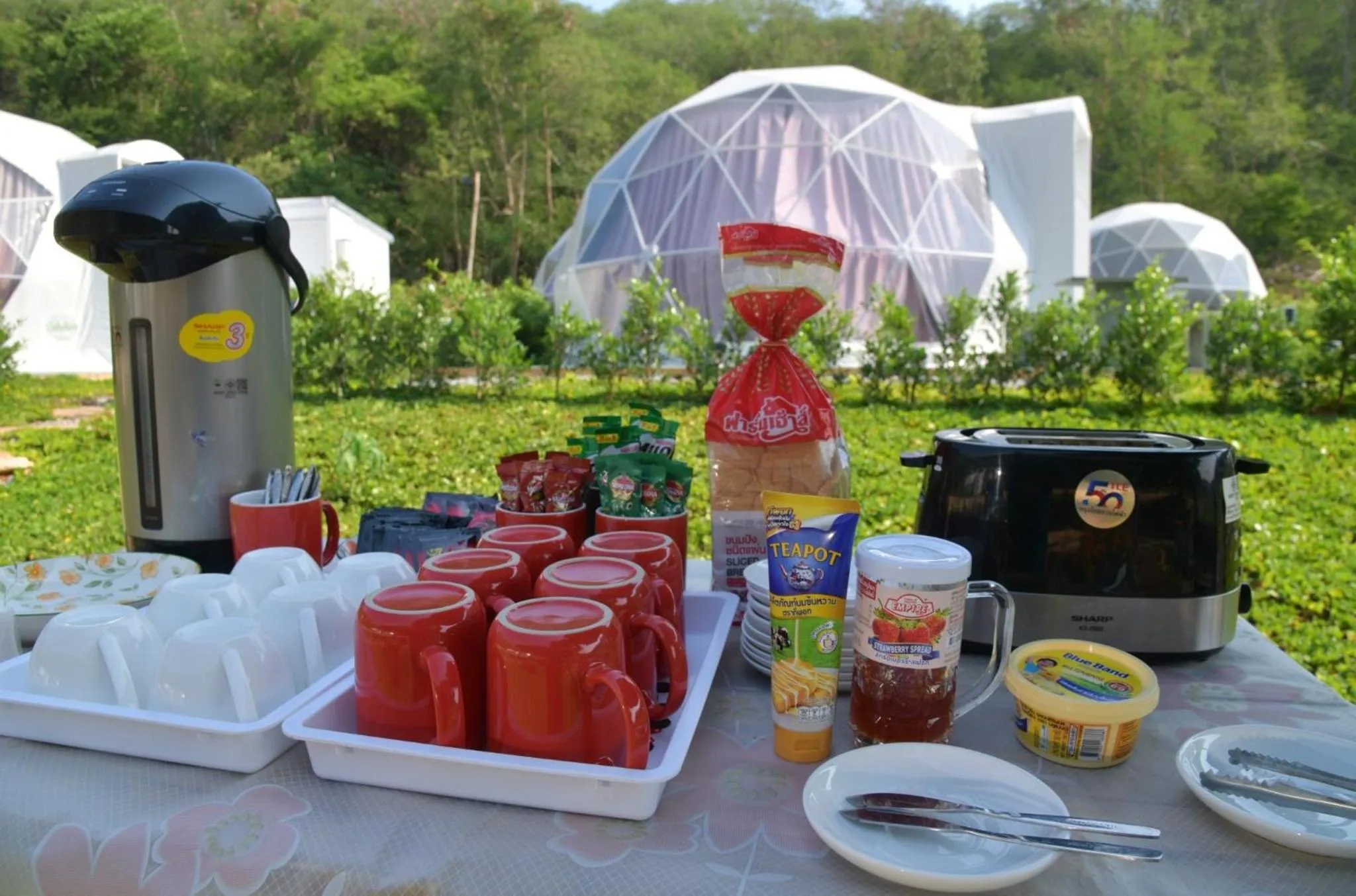 Food and drinks in NiNo San Glamping - Pak Chong