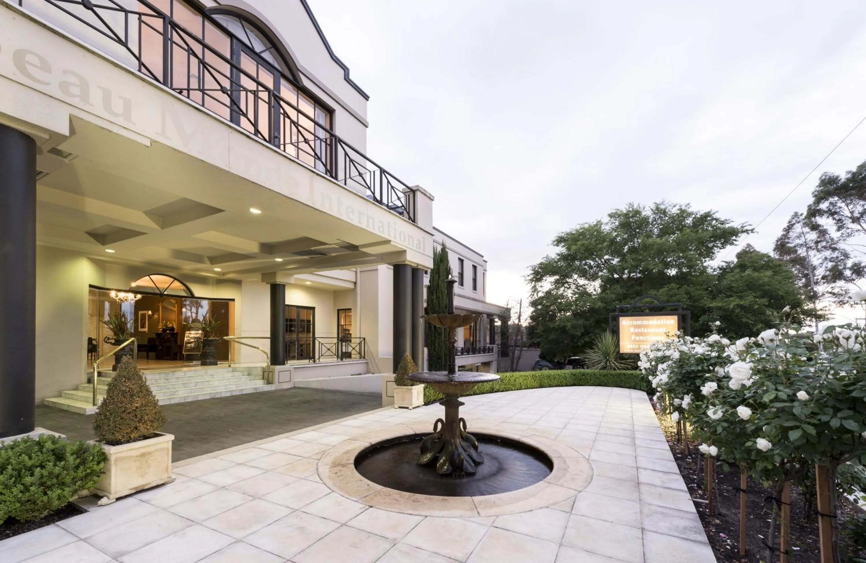 Facade/entrance in Beau Monde International