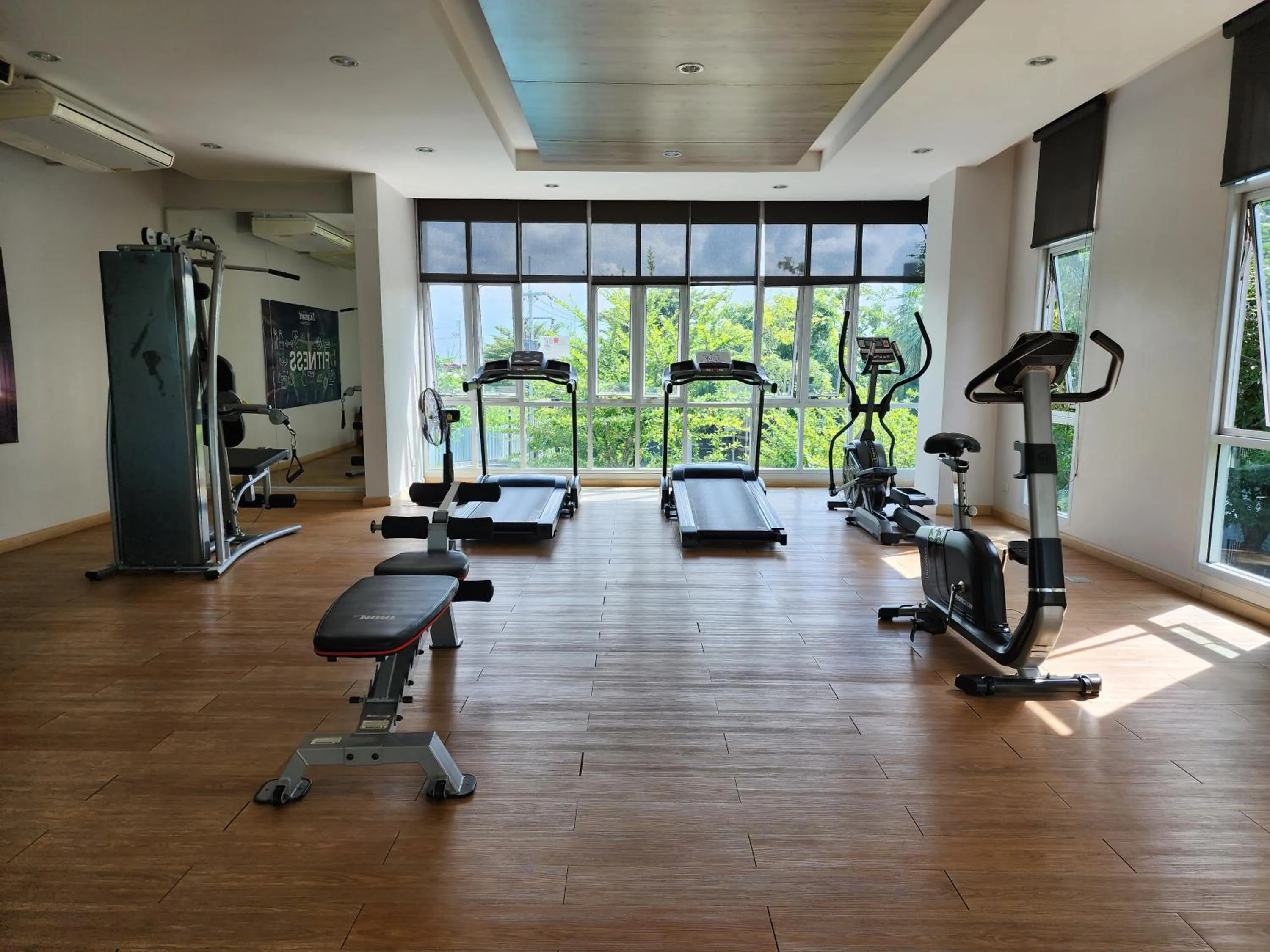Fitness centre/facilities in Family Suit 2 Bedrooms 2 Bathrooms in Chiang Mai