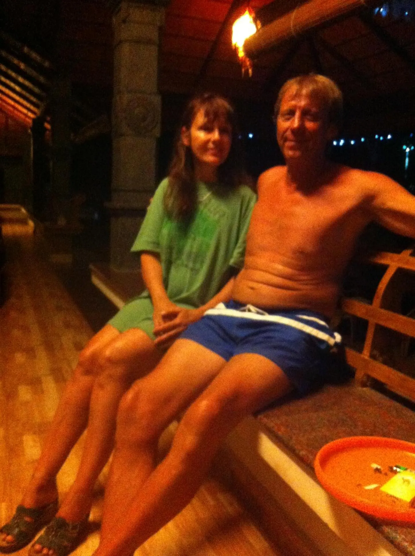 Guests in Baywatch Beach Resort