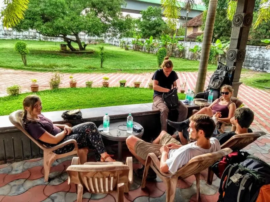 group of guests in Baywatch Beach Resort