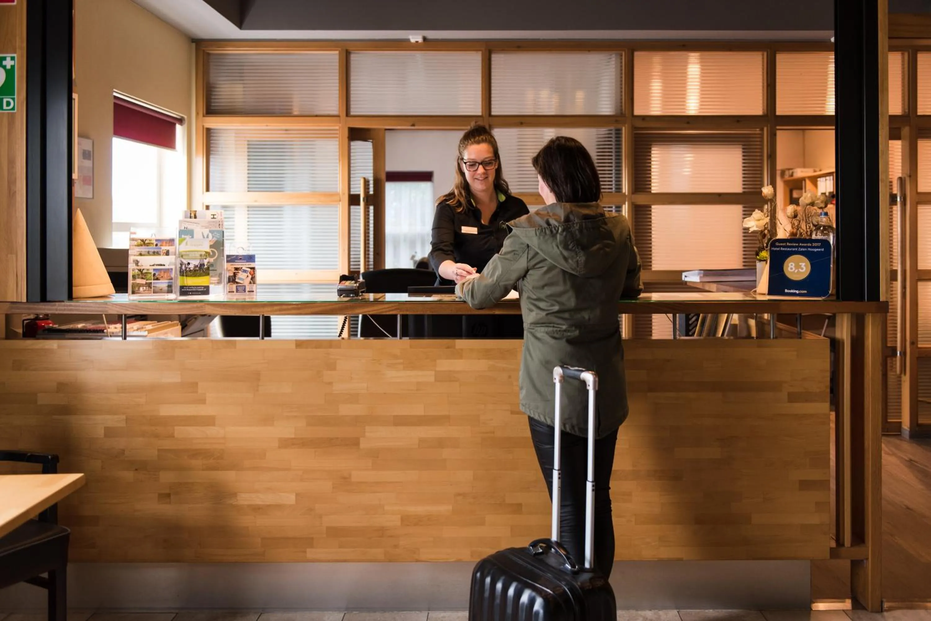 Lobby or reception in Hotel Hoogeerd by Flow Niftrik - Nijmegen