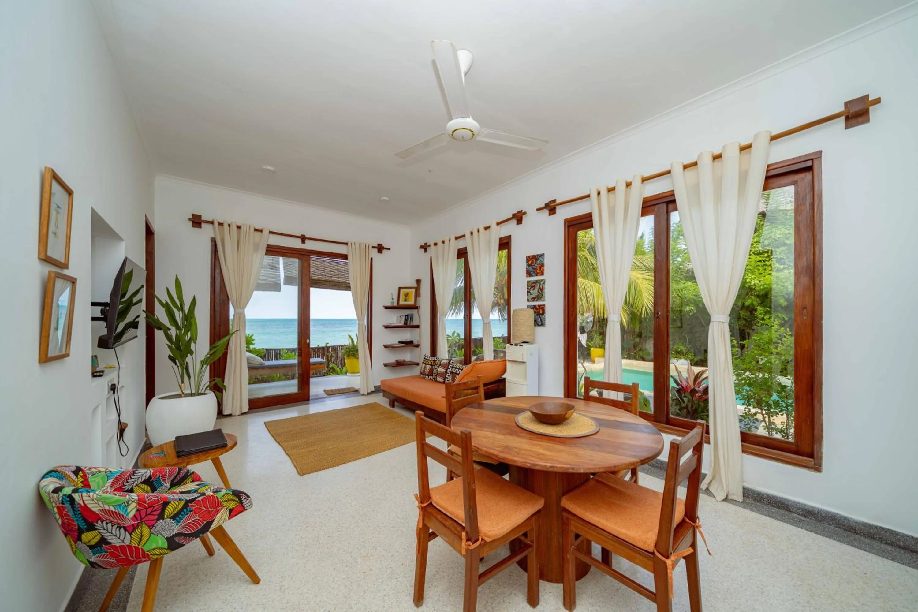 Living room in Babu Villas