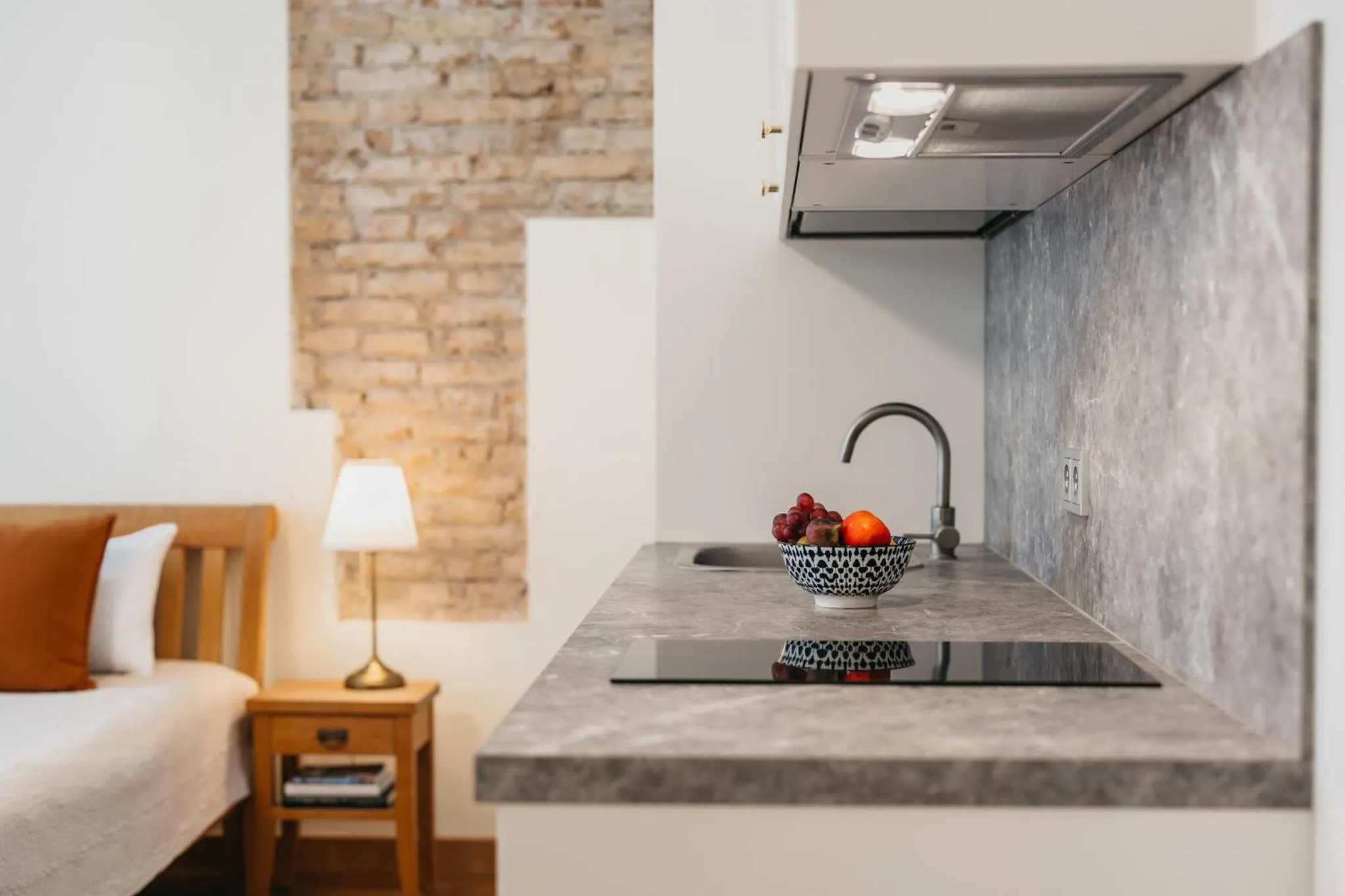 Kitchen or kitchenette in CATHEDRAL Old Town Suites