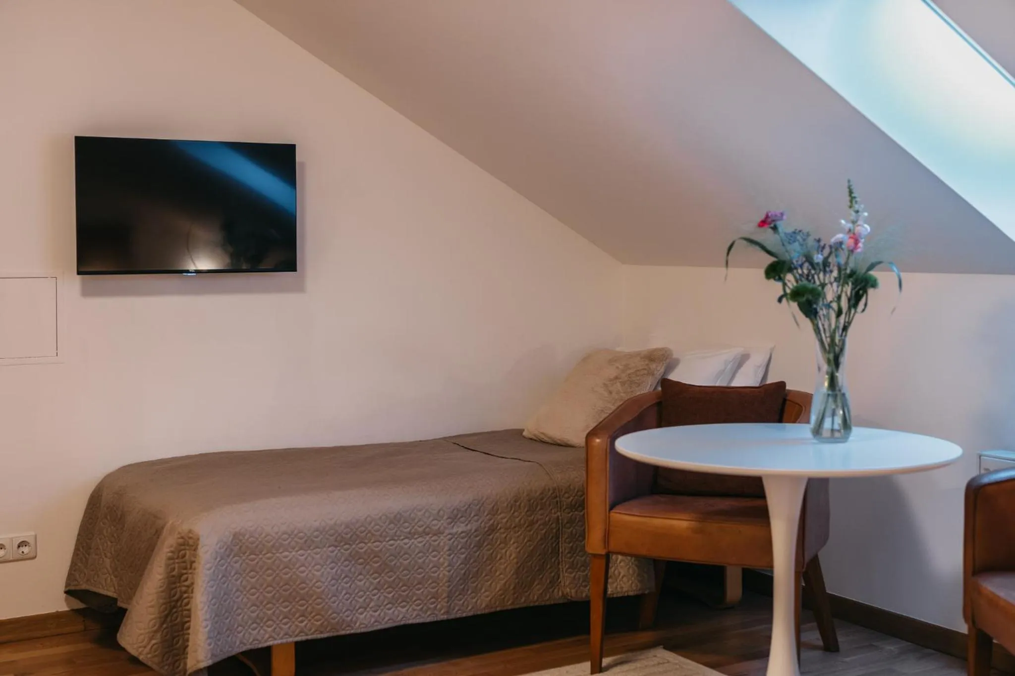 Bed in CATHEDRAL Old Town Suites