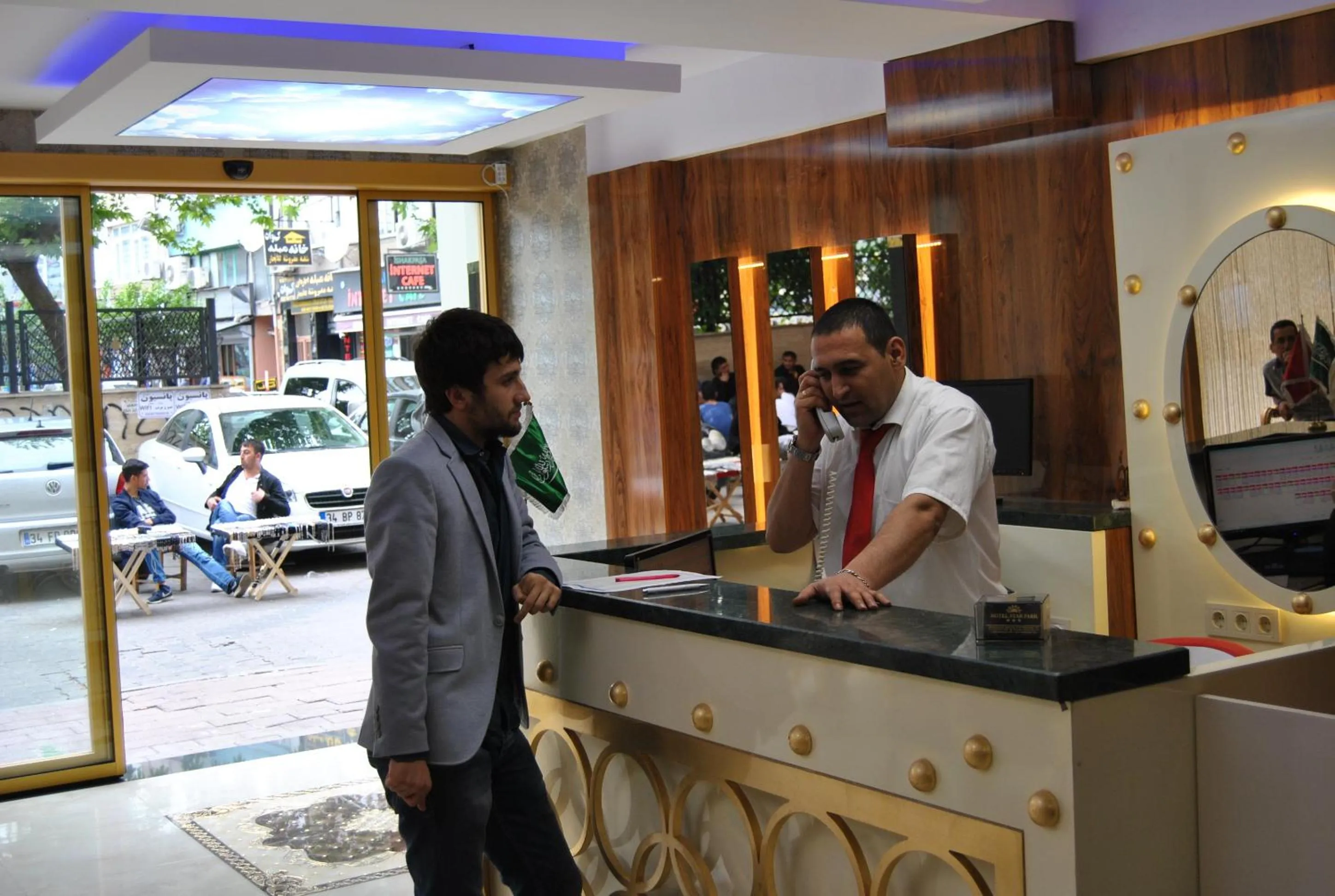 Decorative detail in Hotel Star Park