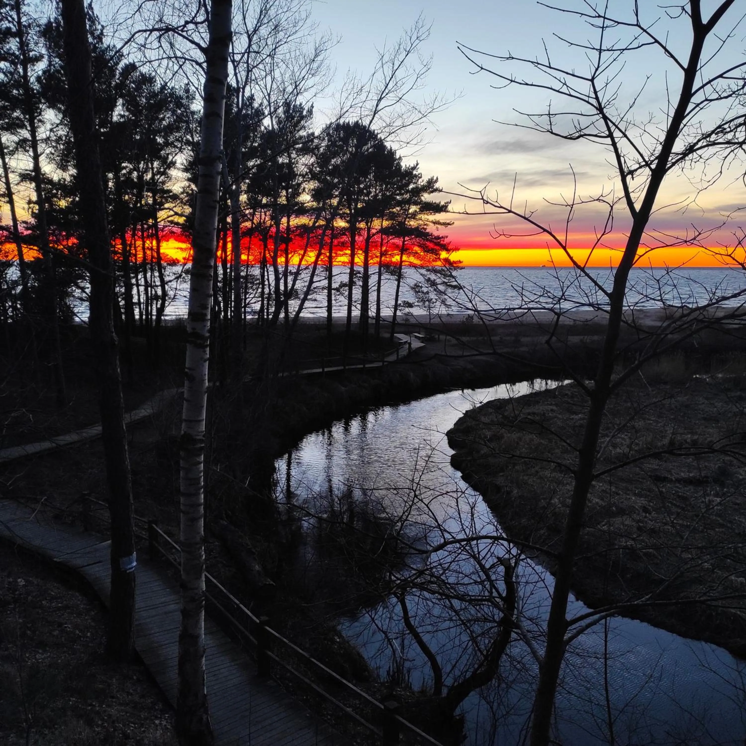 River view in Saules Club Apart Hotel
