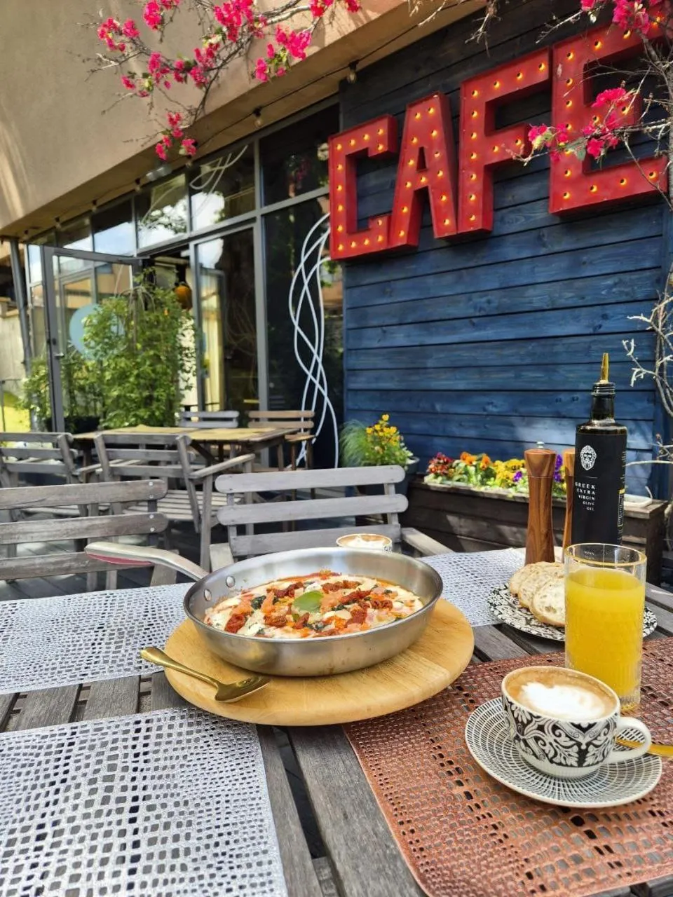 Breakfast in Saules Club Apart Hotel