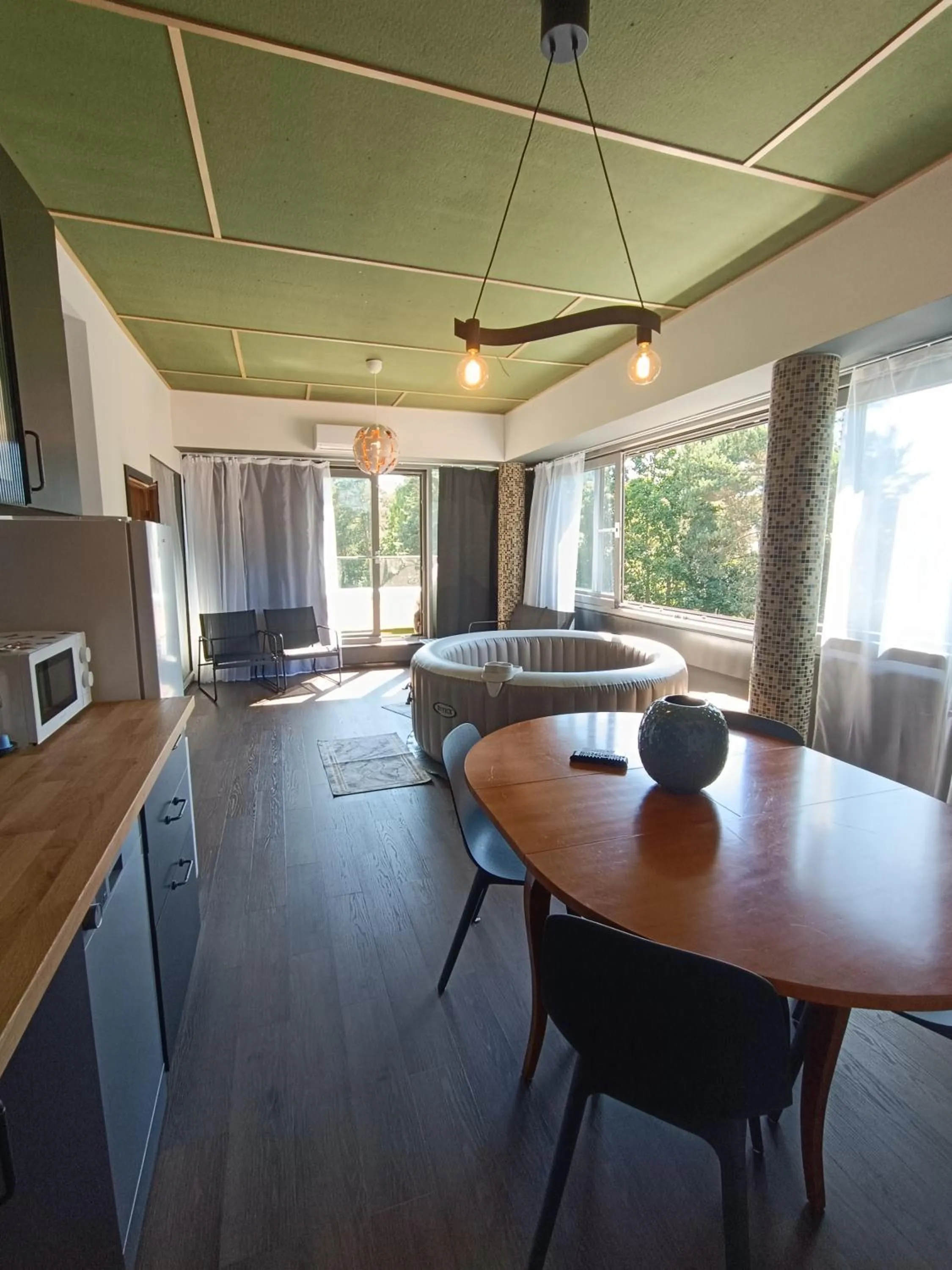 Balcony/Terrace in Saules Club Apart Hotel