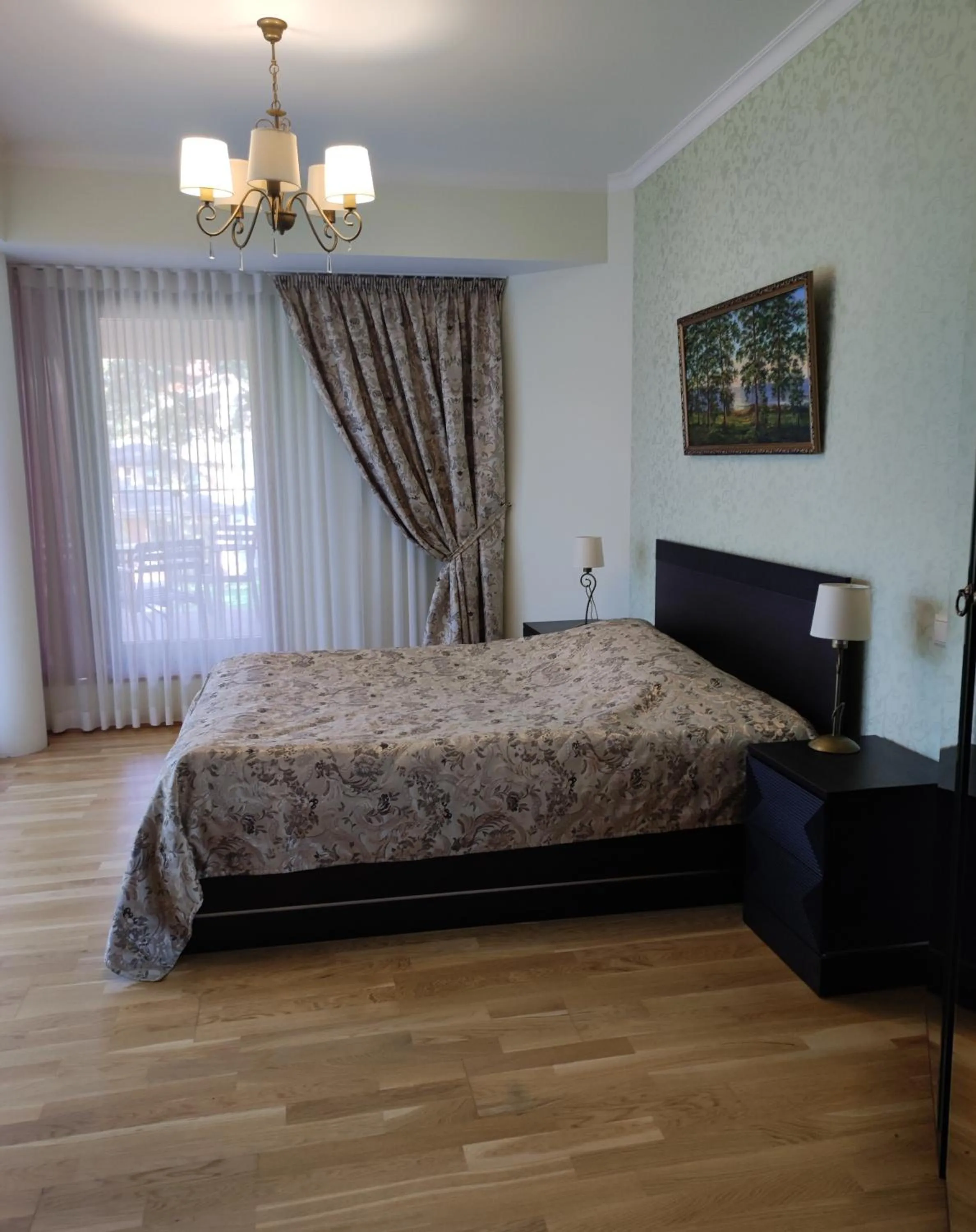 Bed in Saules Club Apart Hotel